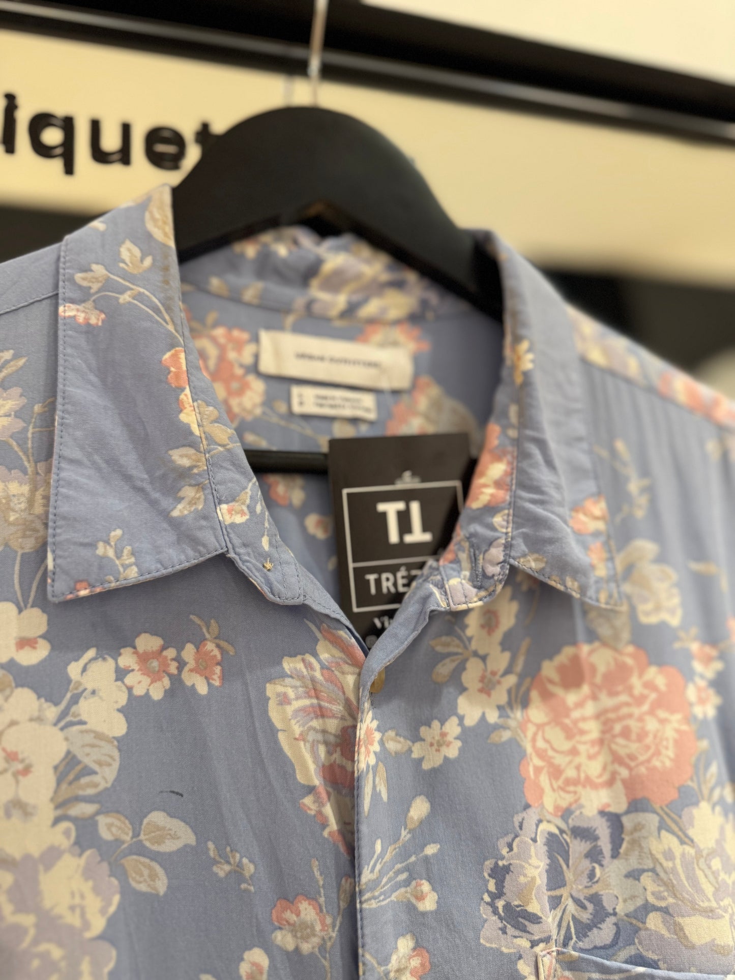 Chemise d’été à motifs fleurs L