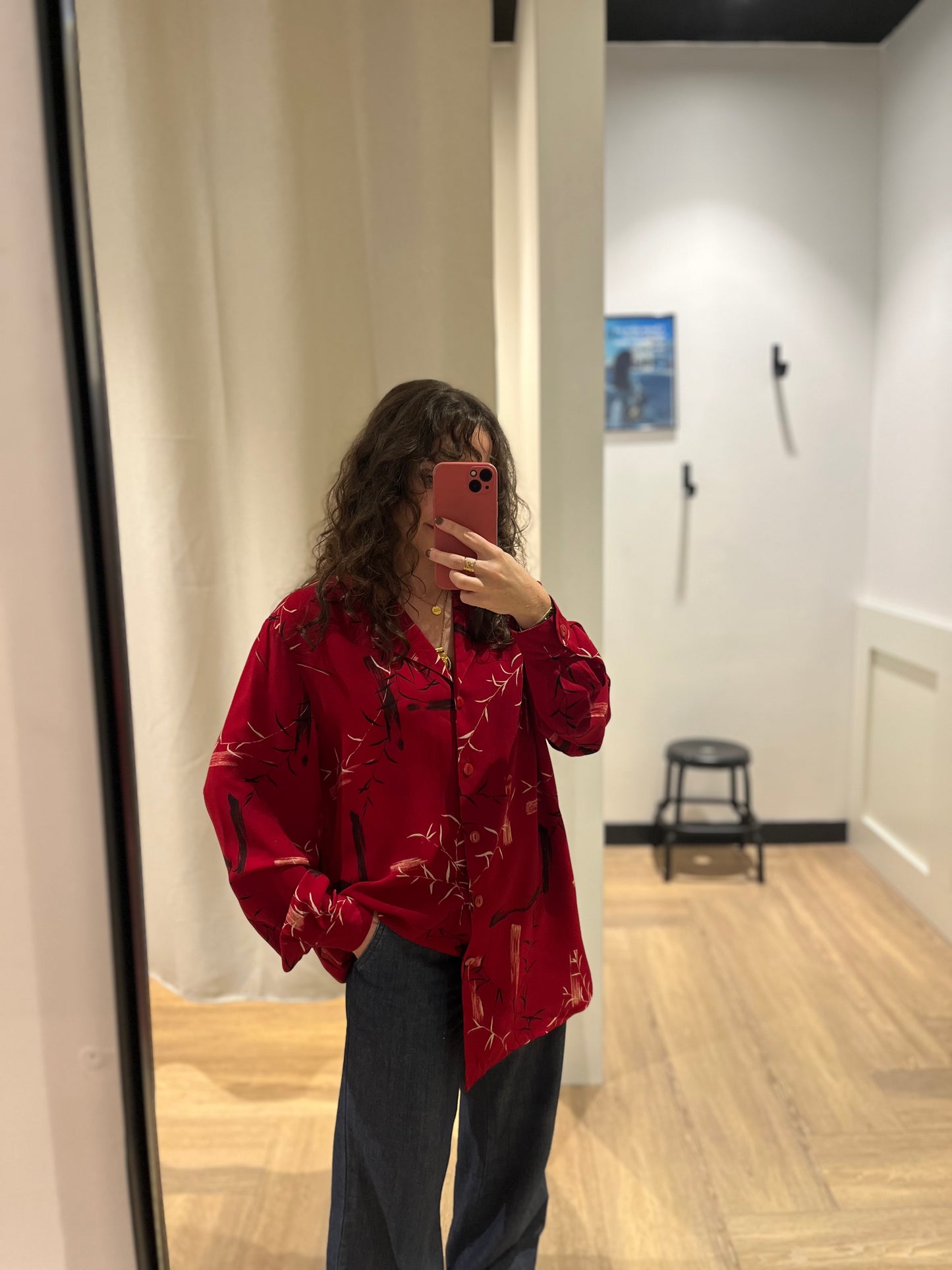 Blouse à motifs XL
