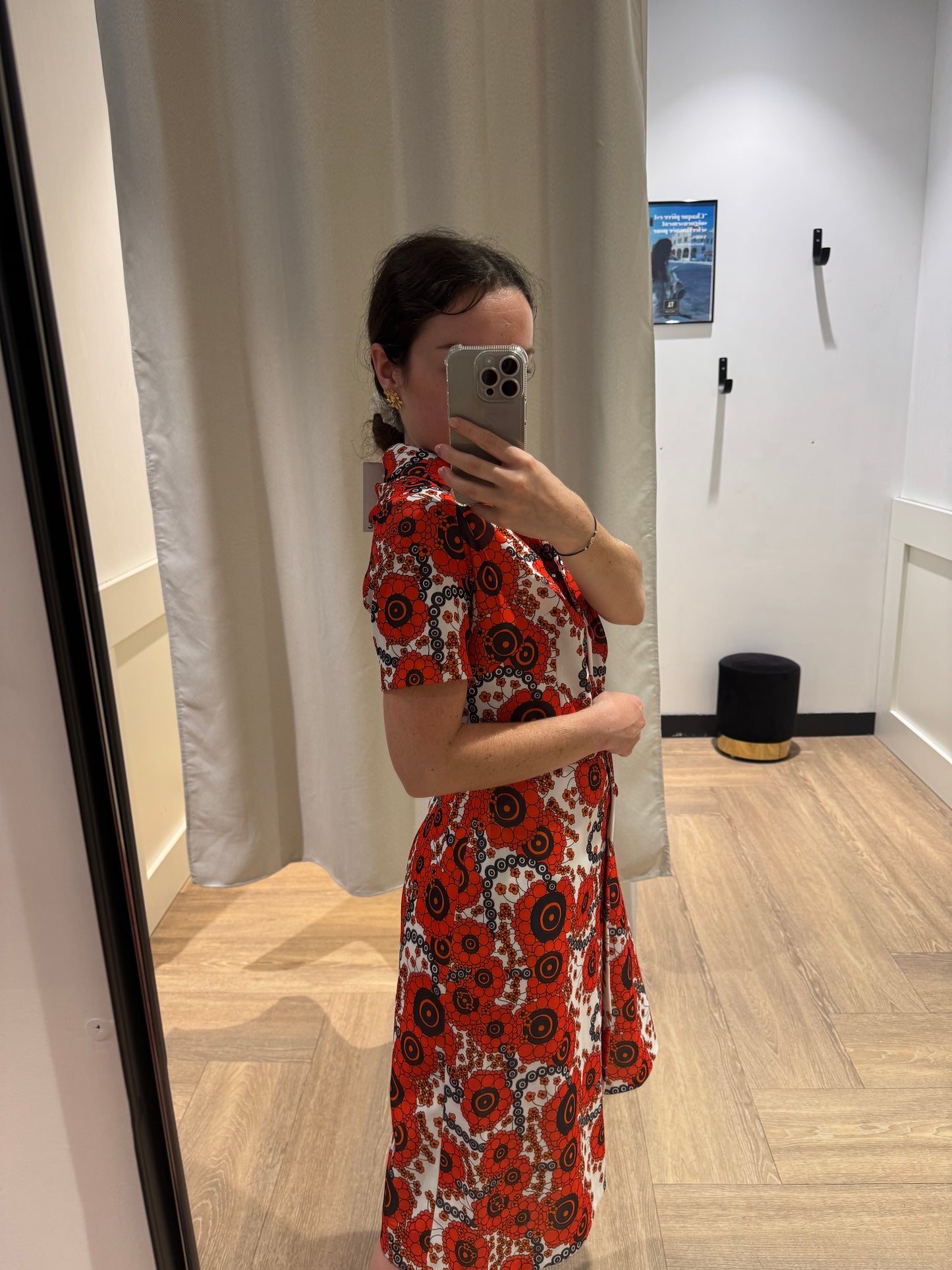 Robe d’été vintage à fleurs S