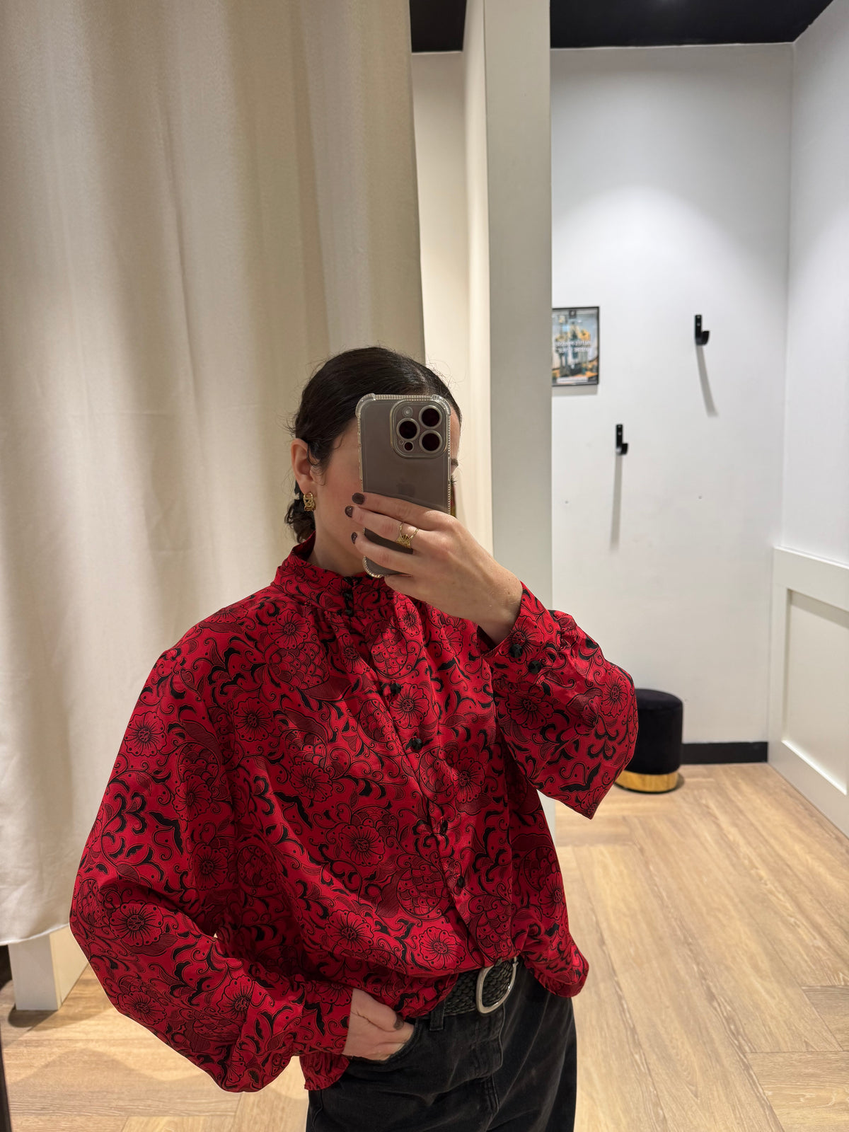 Blouse à motifs M