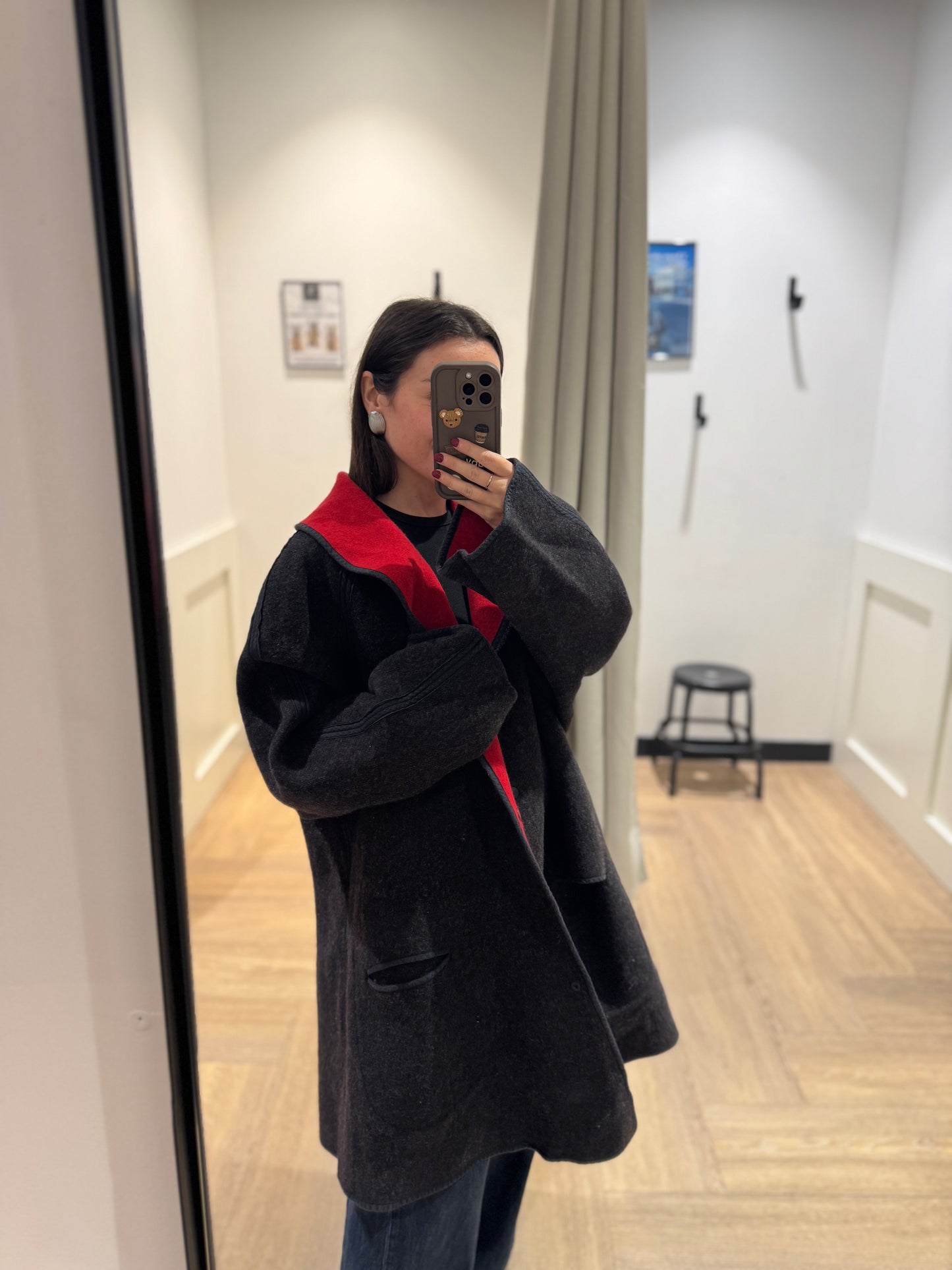 Manteau réversible XXL