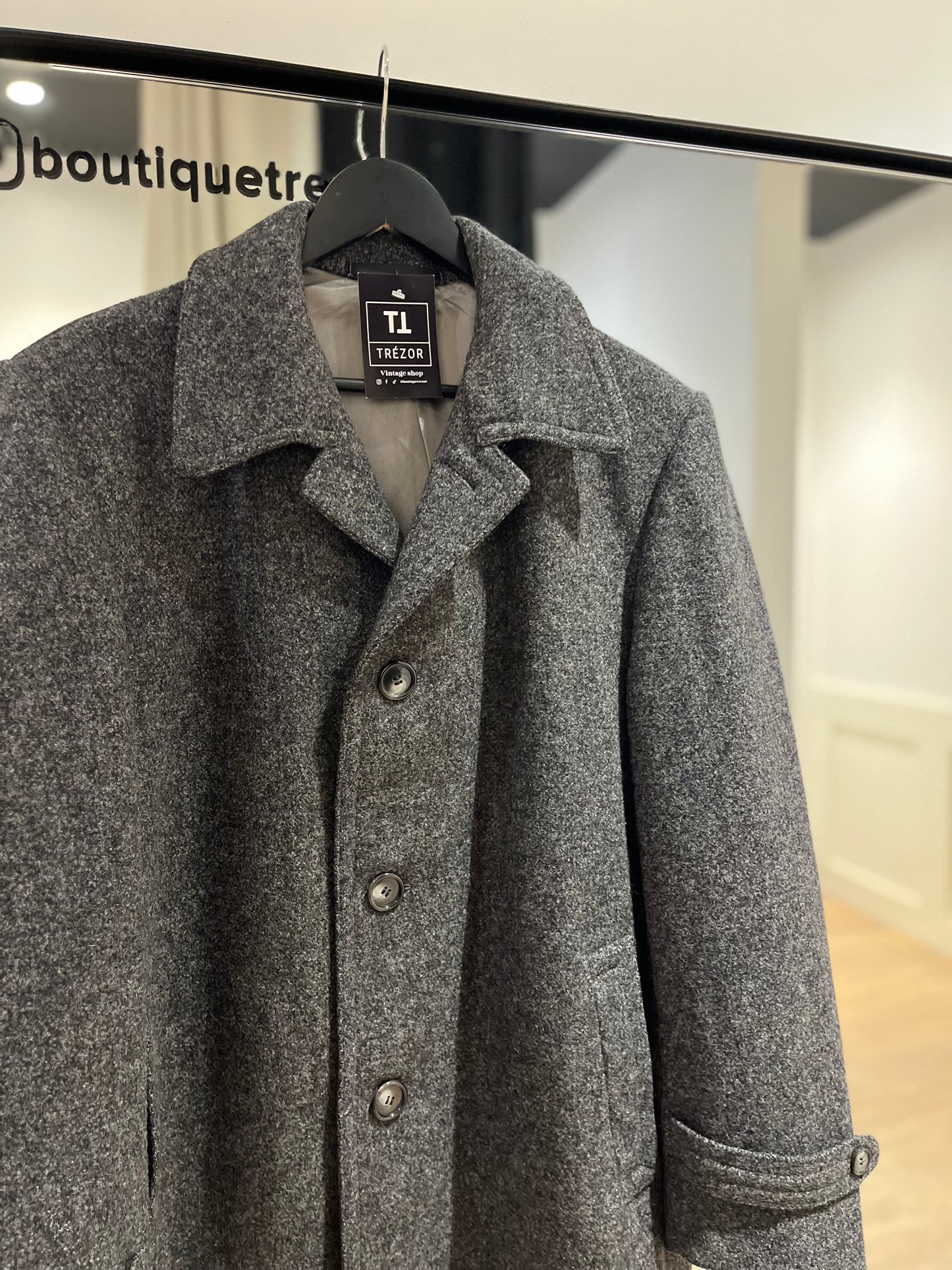 Manteau en laine M/L