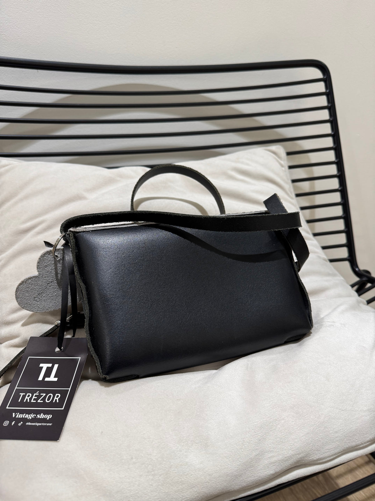 Sac à bandoulière en cuir