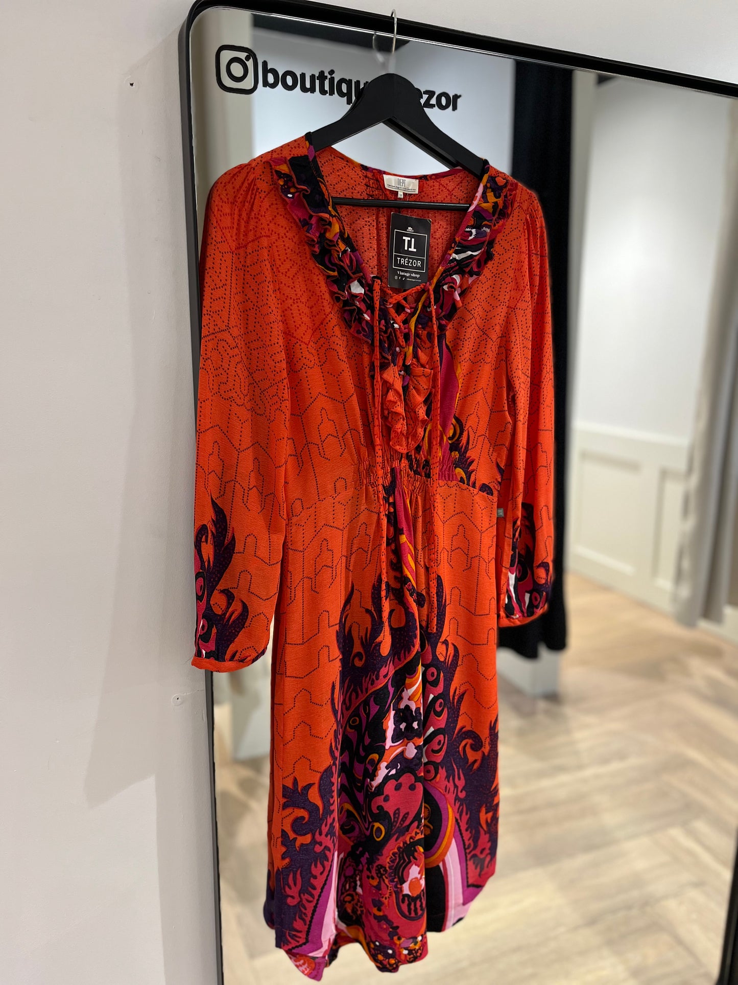 Robe légère à motifs M