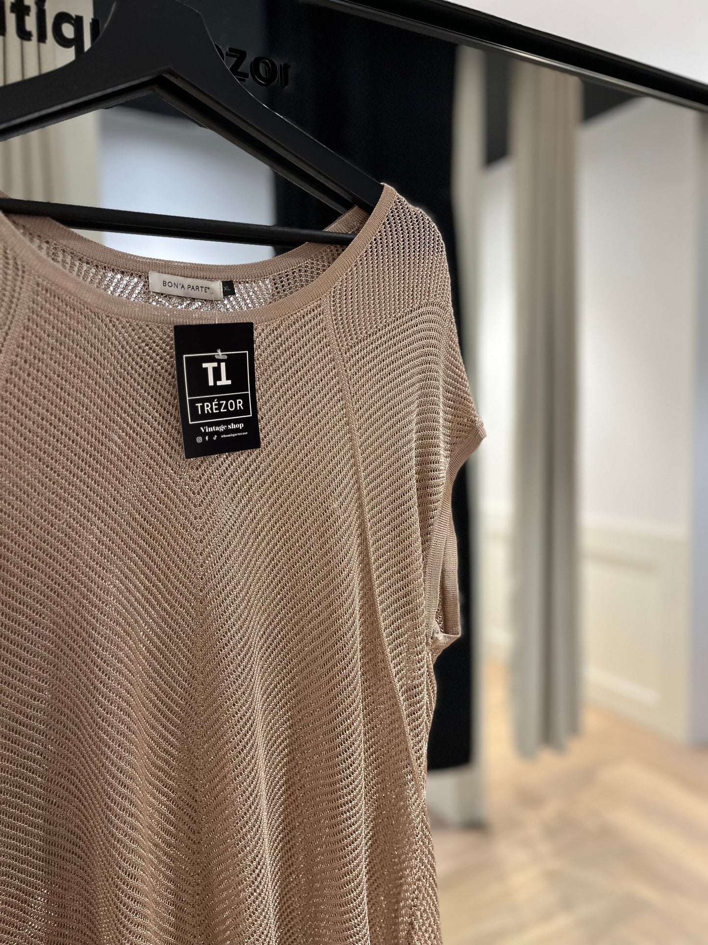 Top en maille XL