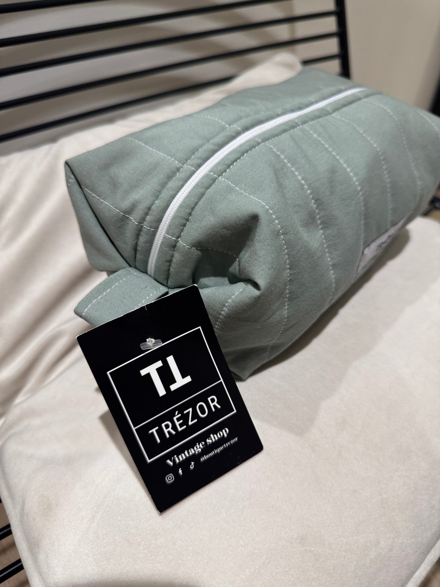 Trousse upcyclée Trézor