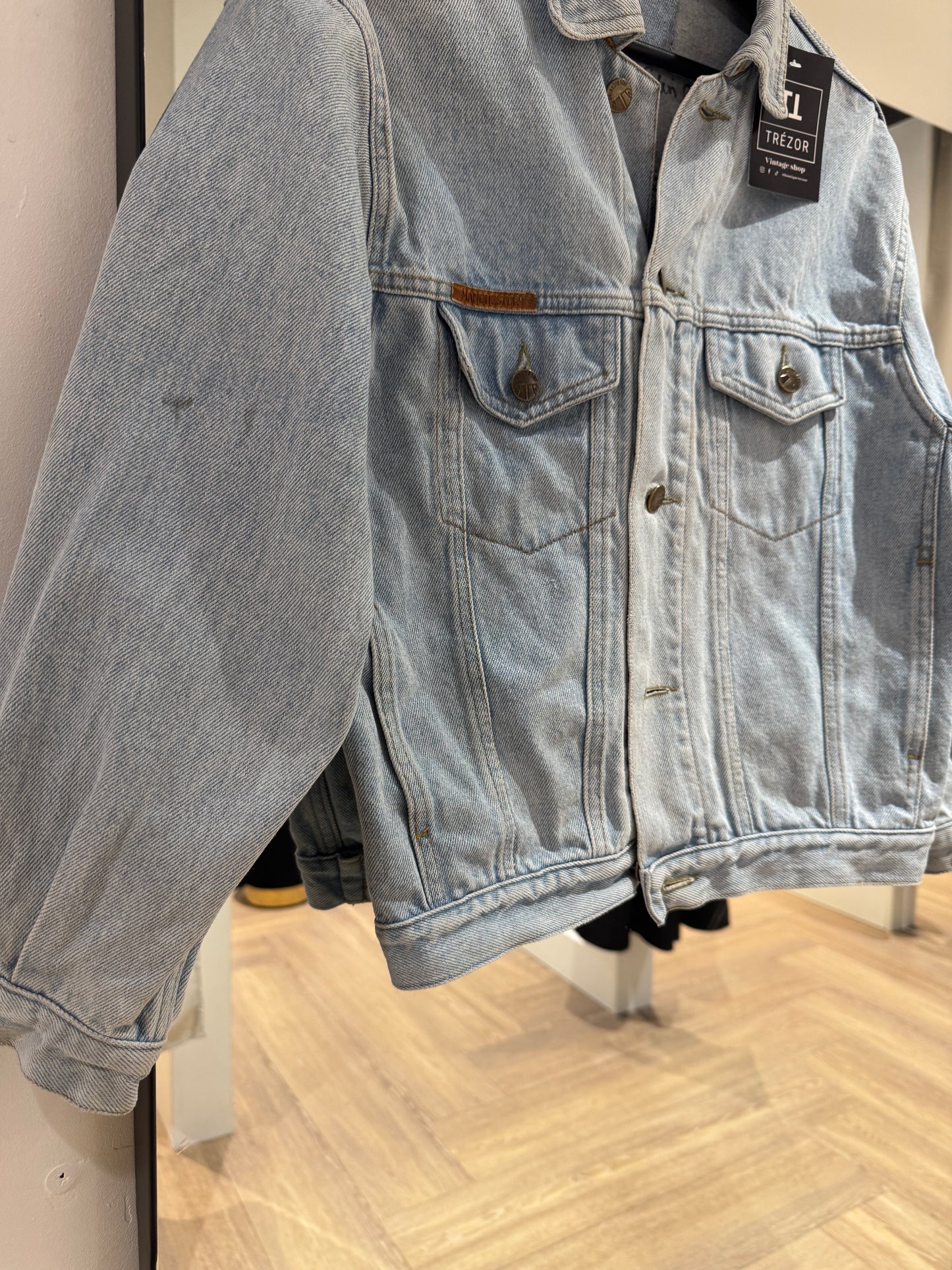 Veste en jean vintage XS