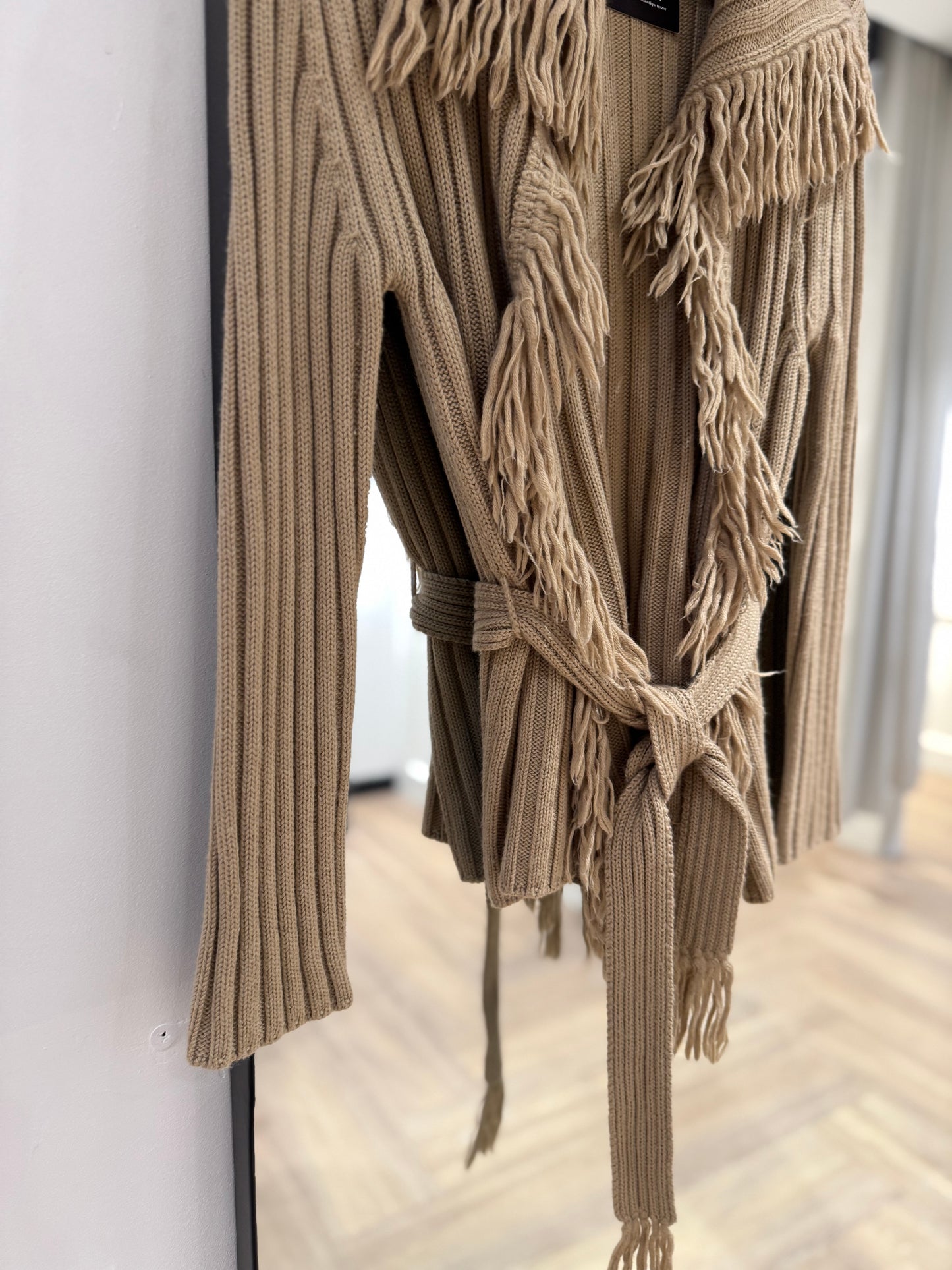 Cardigan à franges S/M