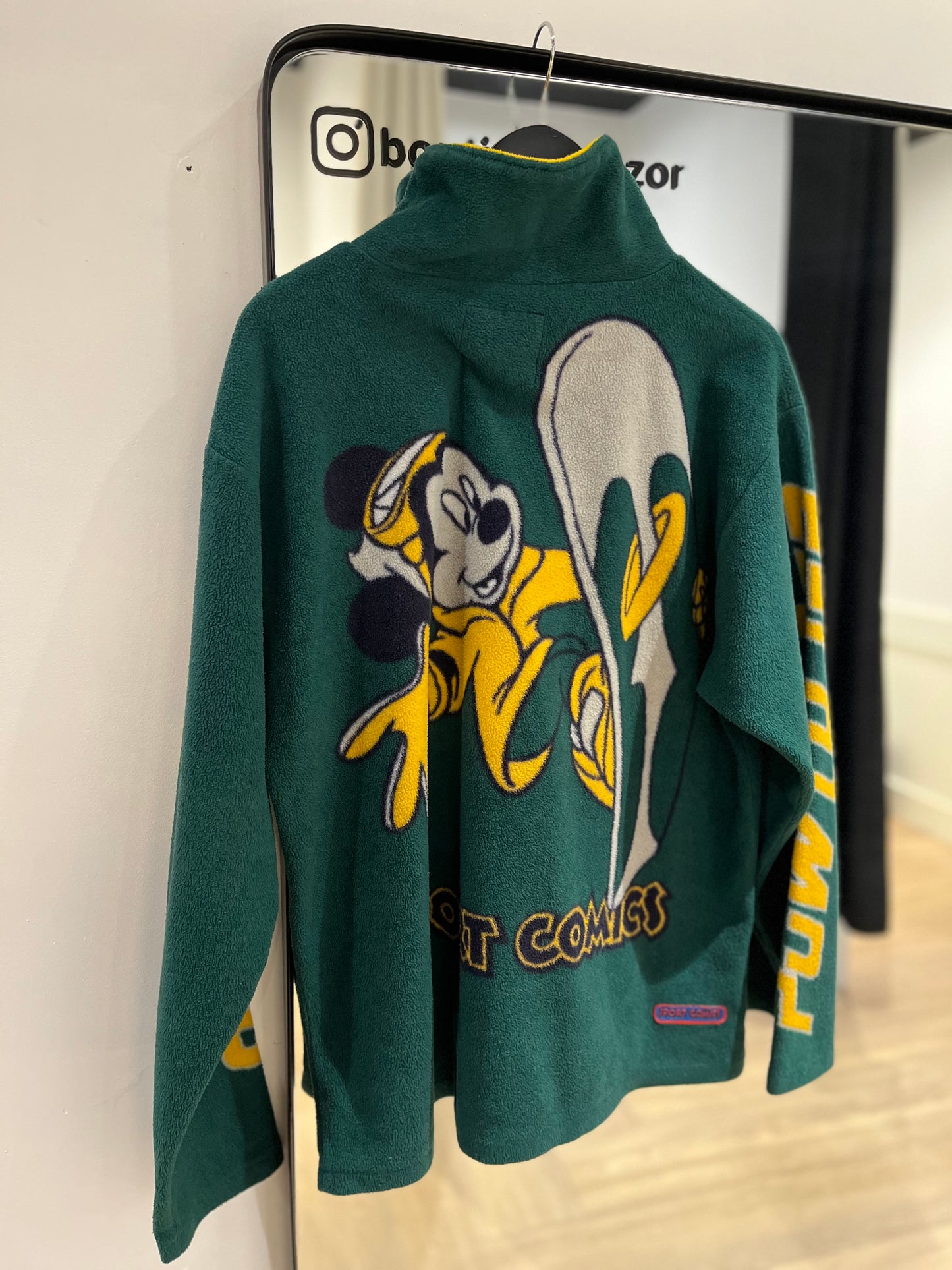 Pull polaire Mickey vintage S