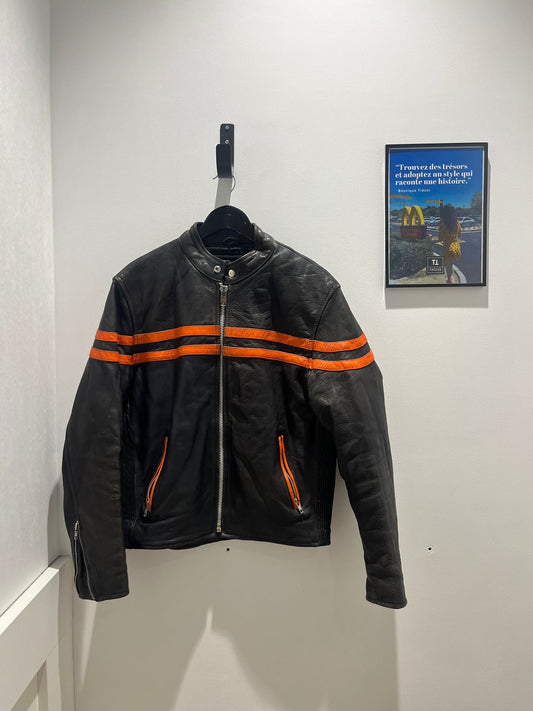 Veste racing à rayures L