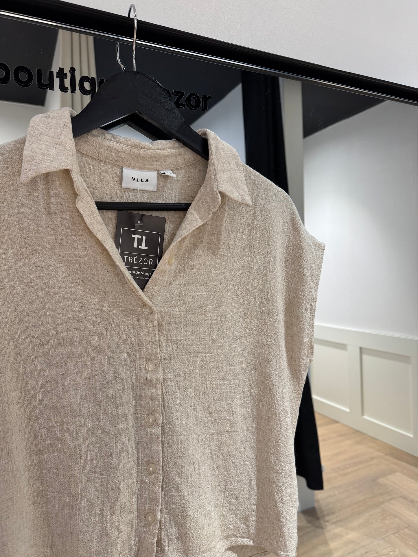 Blouse en lin Vila XS