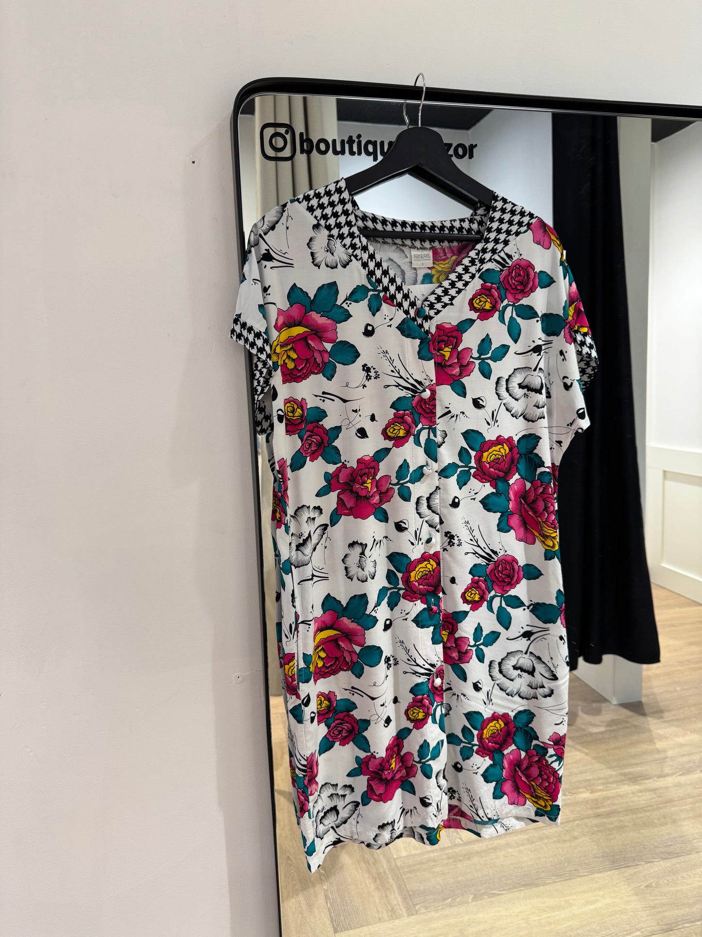 Robe vintage à fleurs S/M