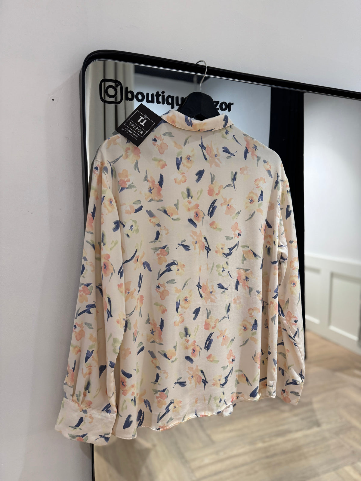 Blouse à fleurs S/M