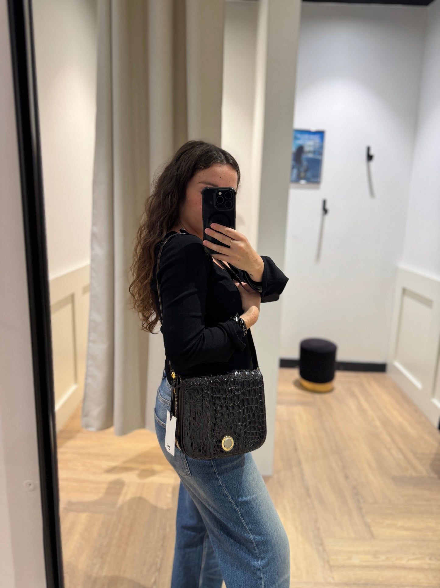 Sac à main vintage vernis