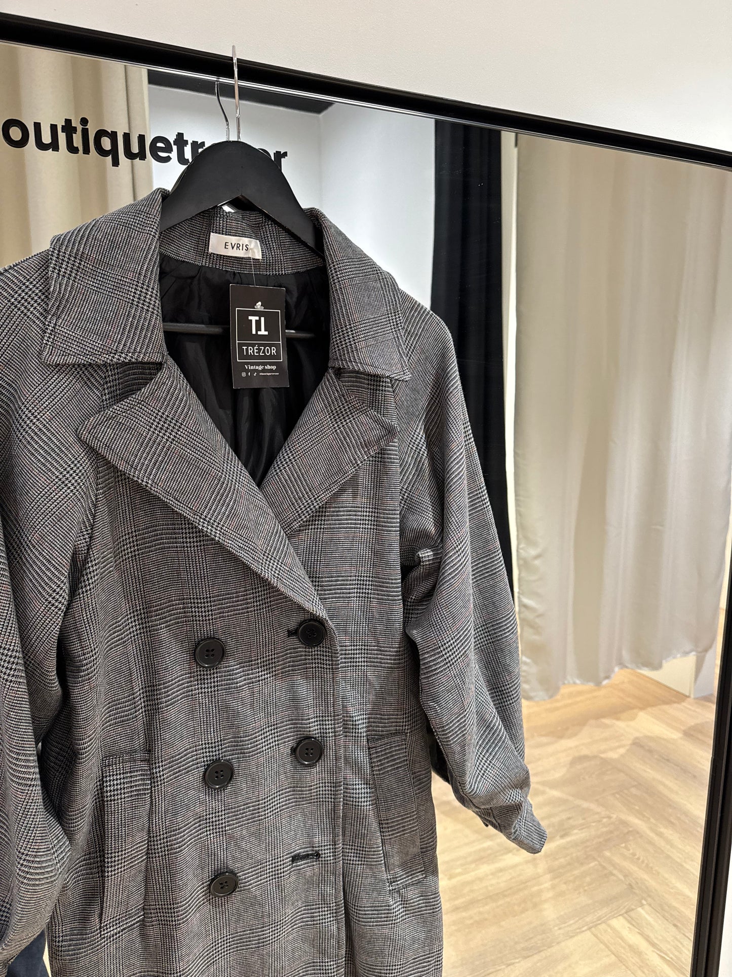 Trench à carreaux XS