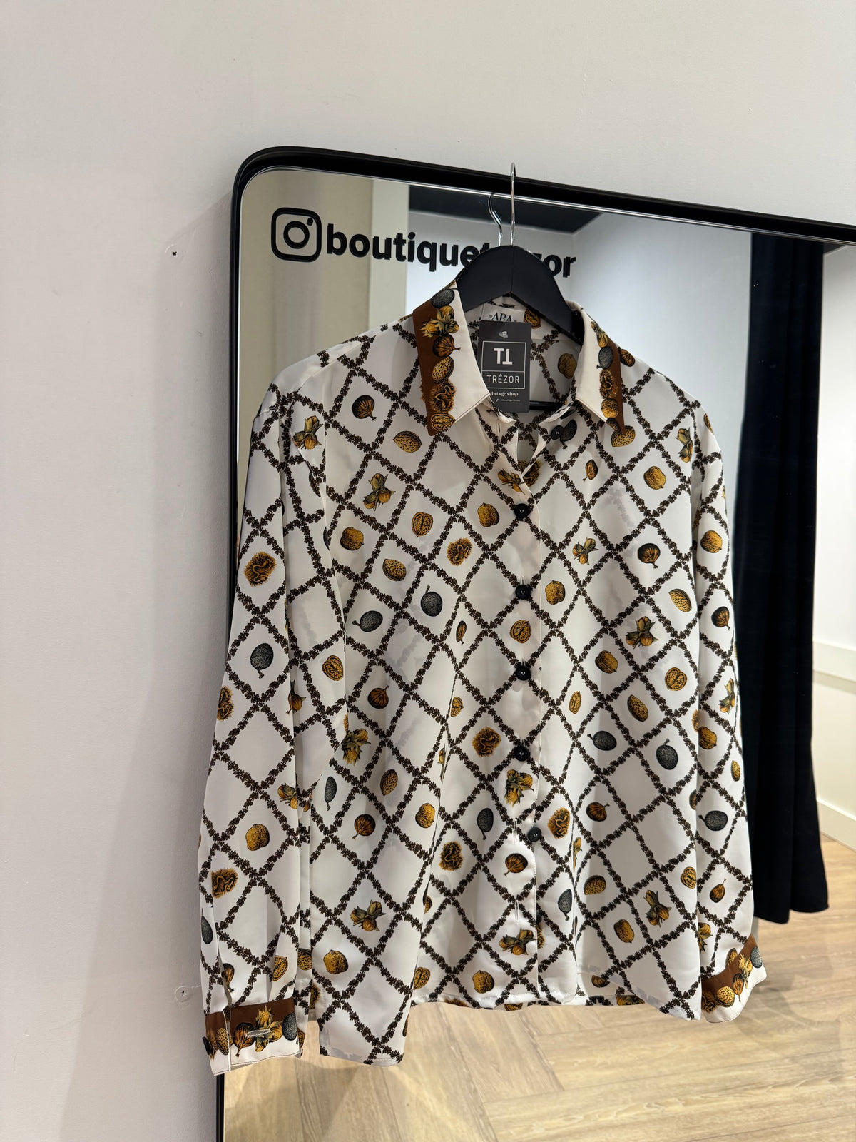 Blouse à motifs M