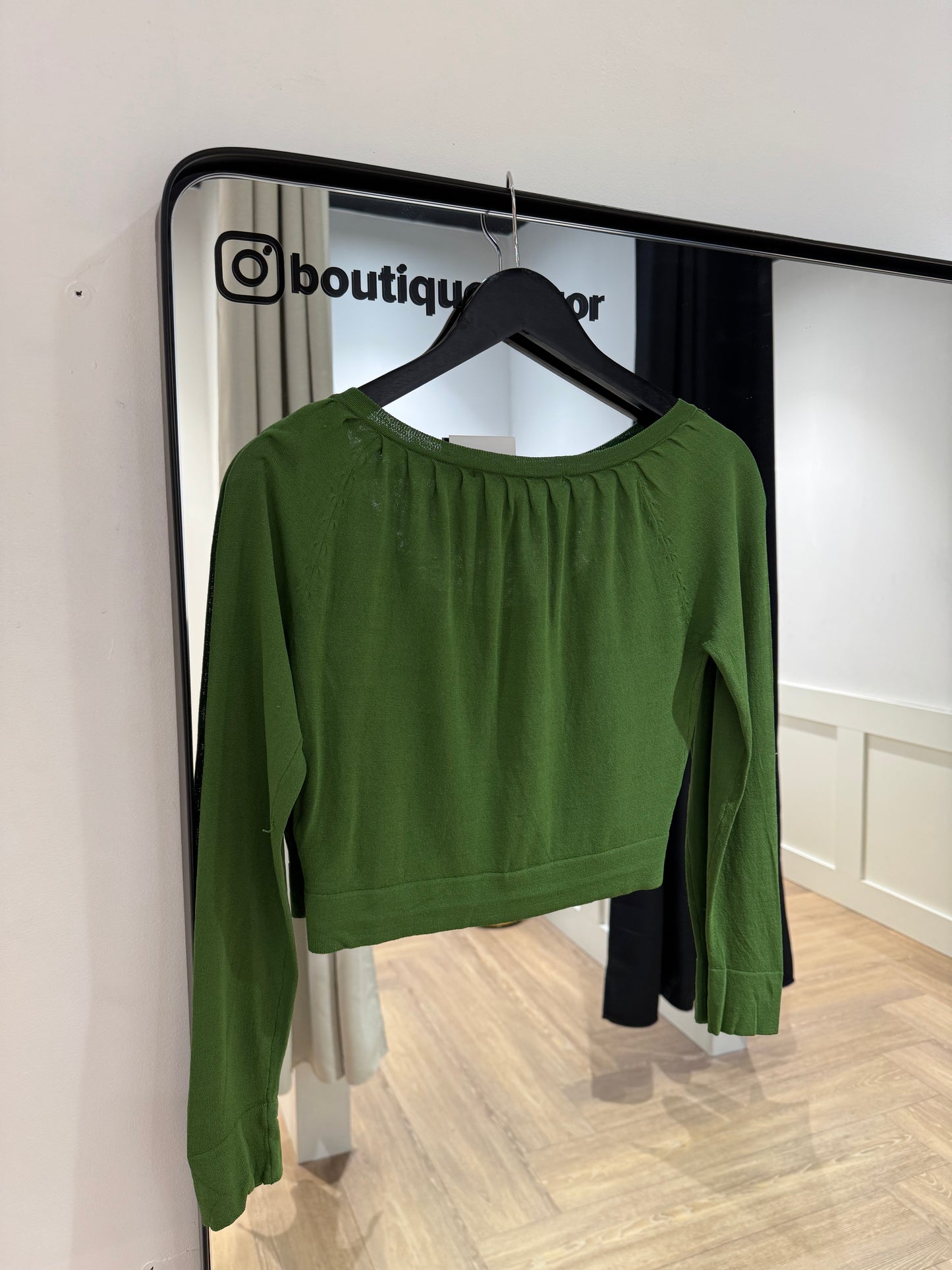 Cardigan court en maille S