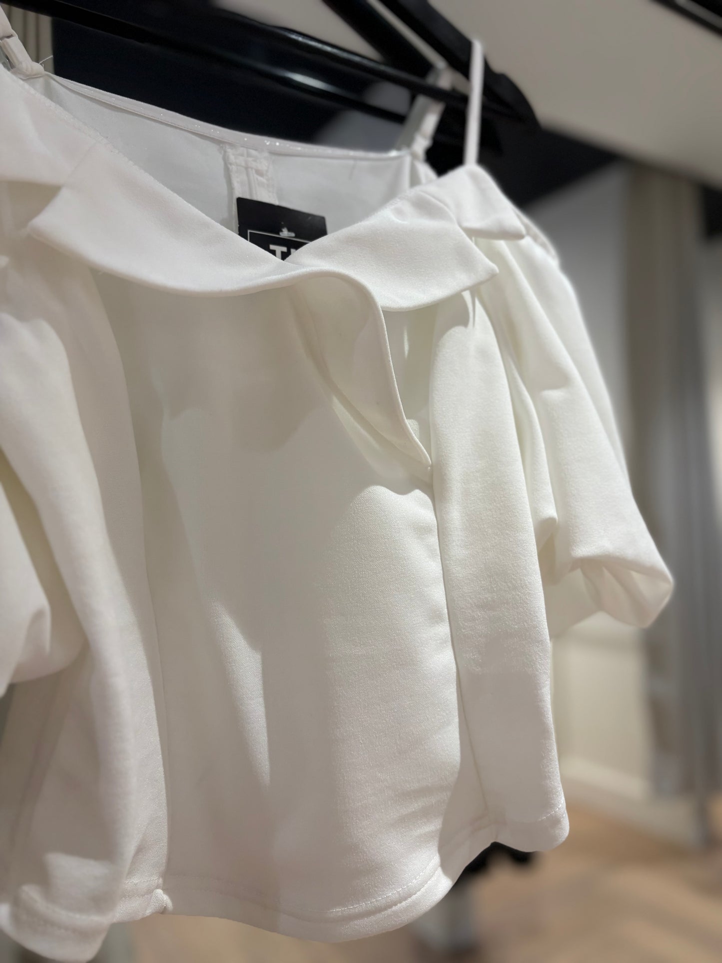 Blouse blanche d’été S