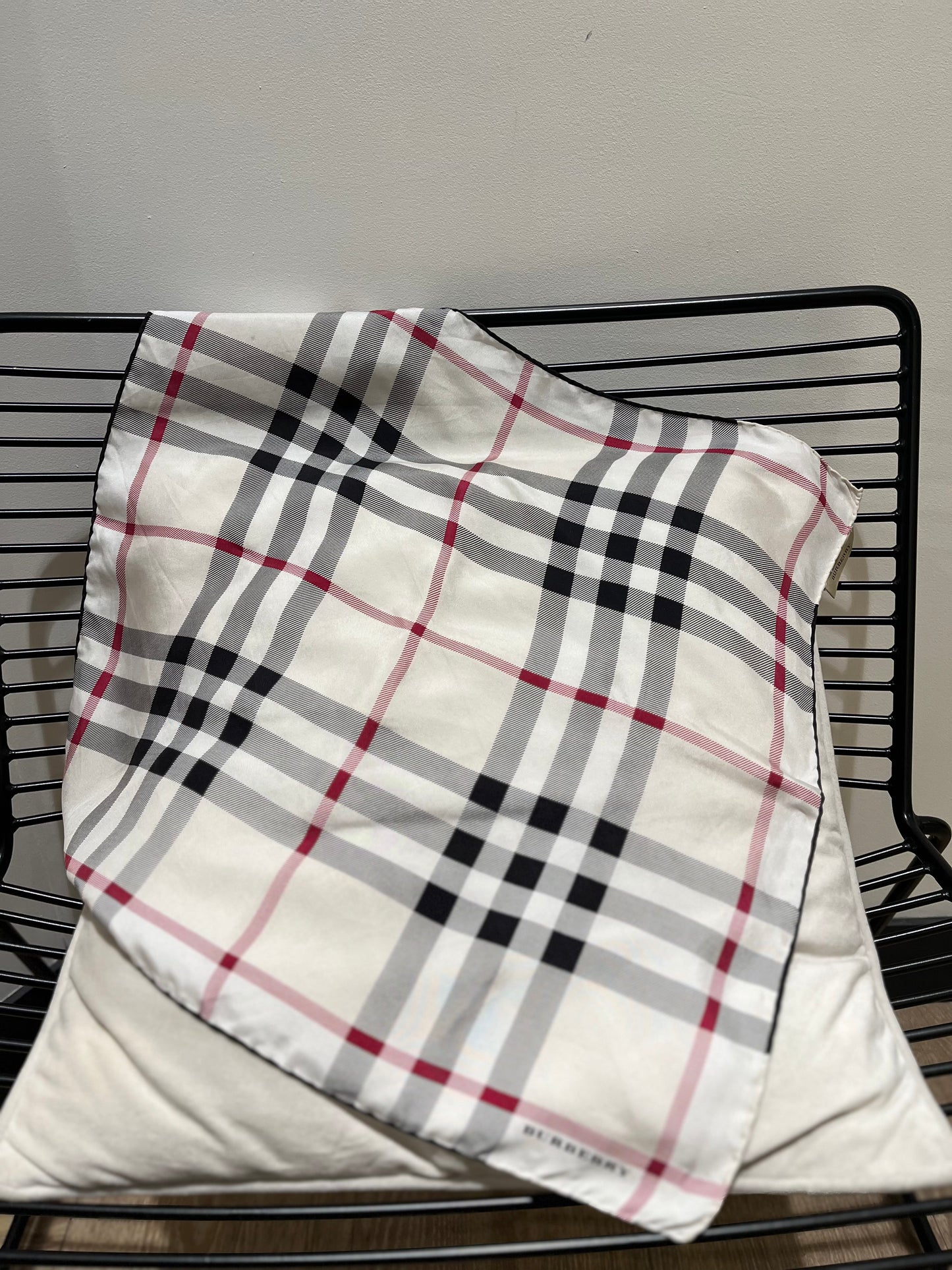 Carré de soie Burberry