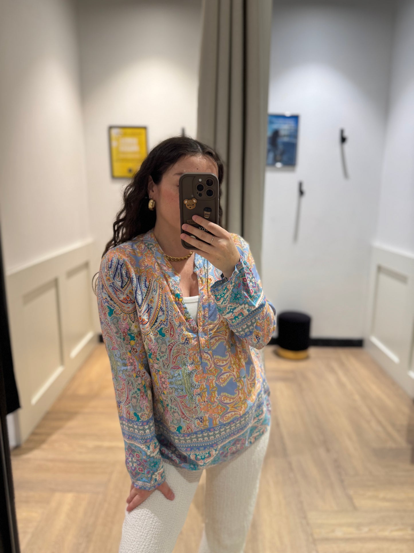 Blouse légère à motifs L