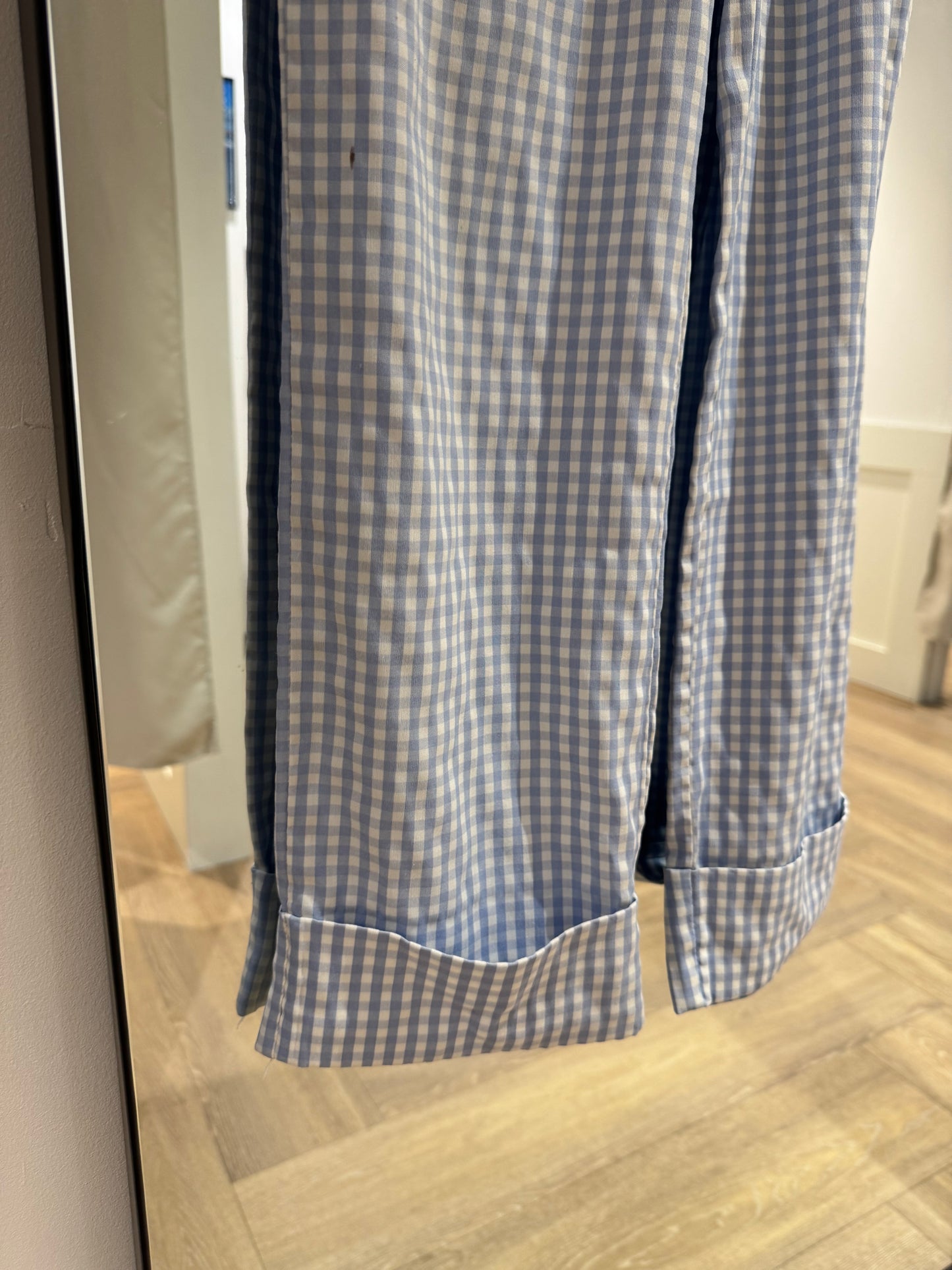 Pantalon vichy 34