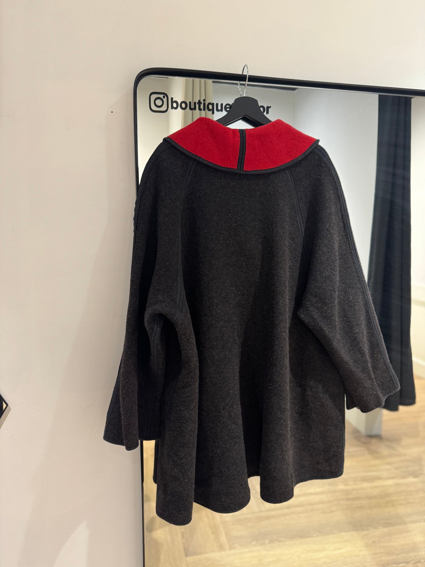 Manteau réversible XXL