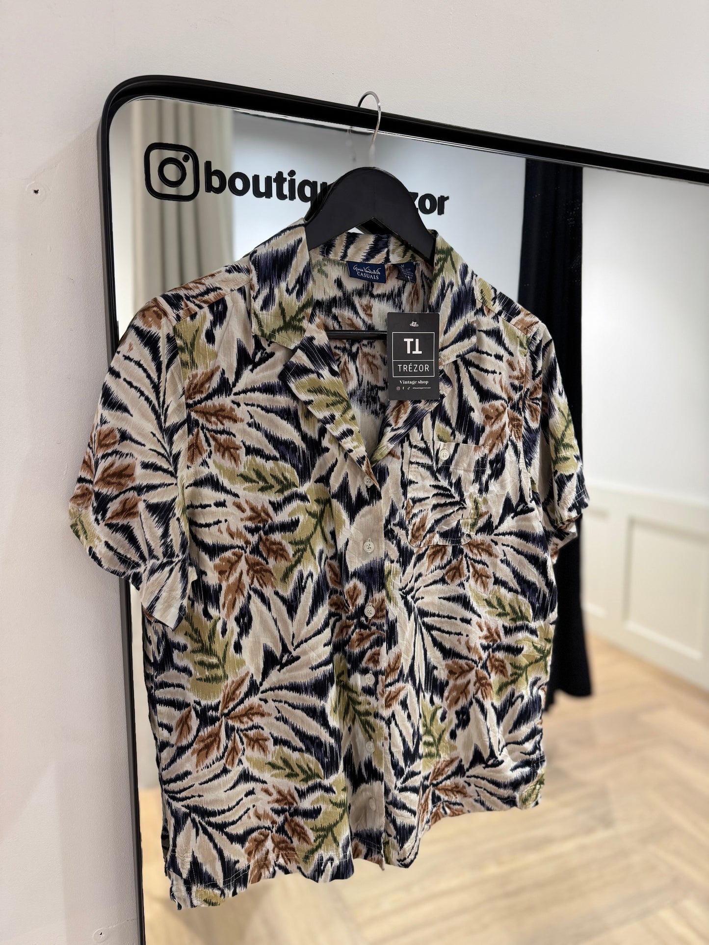 Chemise à motifs M