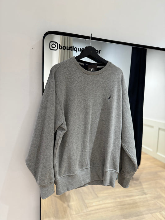 Sweat Nautica gris L