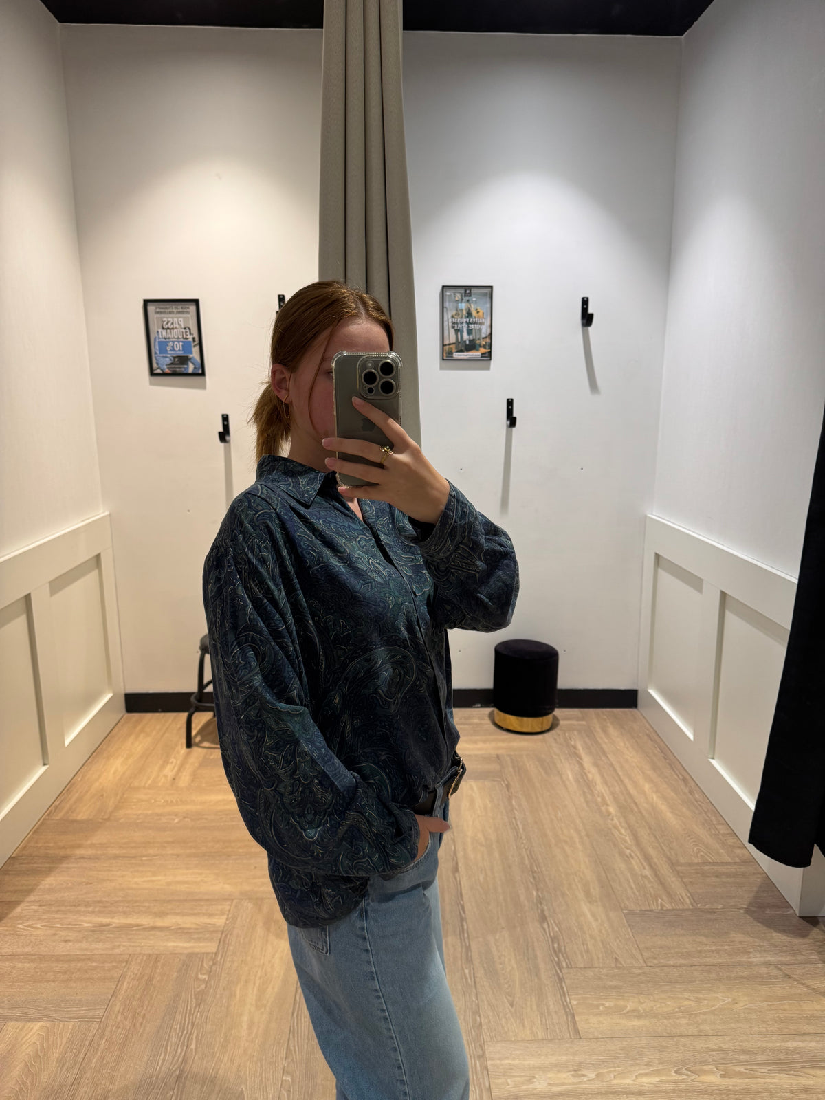 Chemise à motifs L