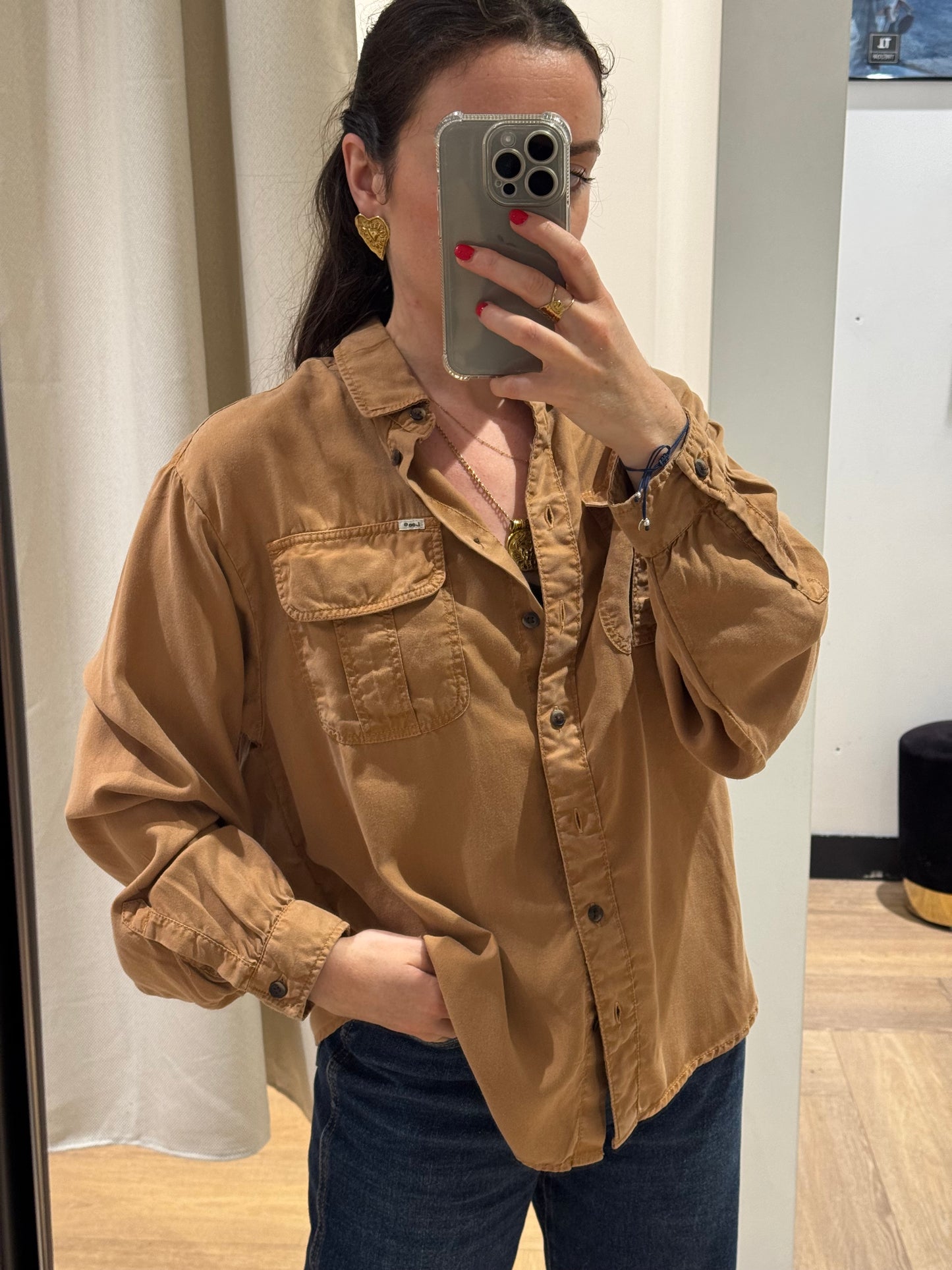 Chemise loose Lee XS