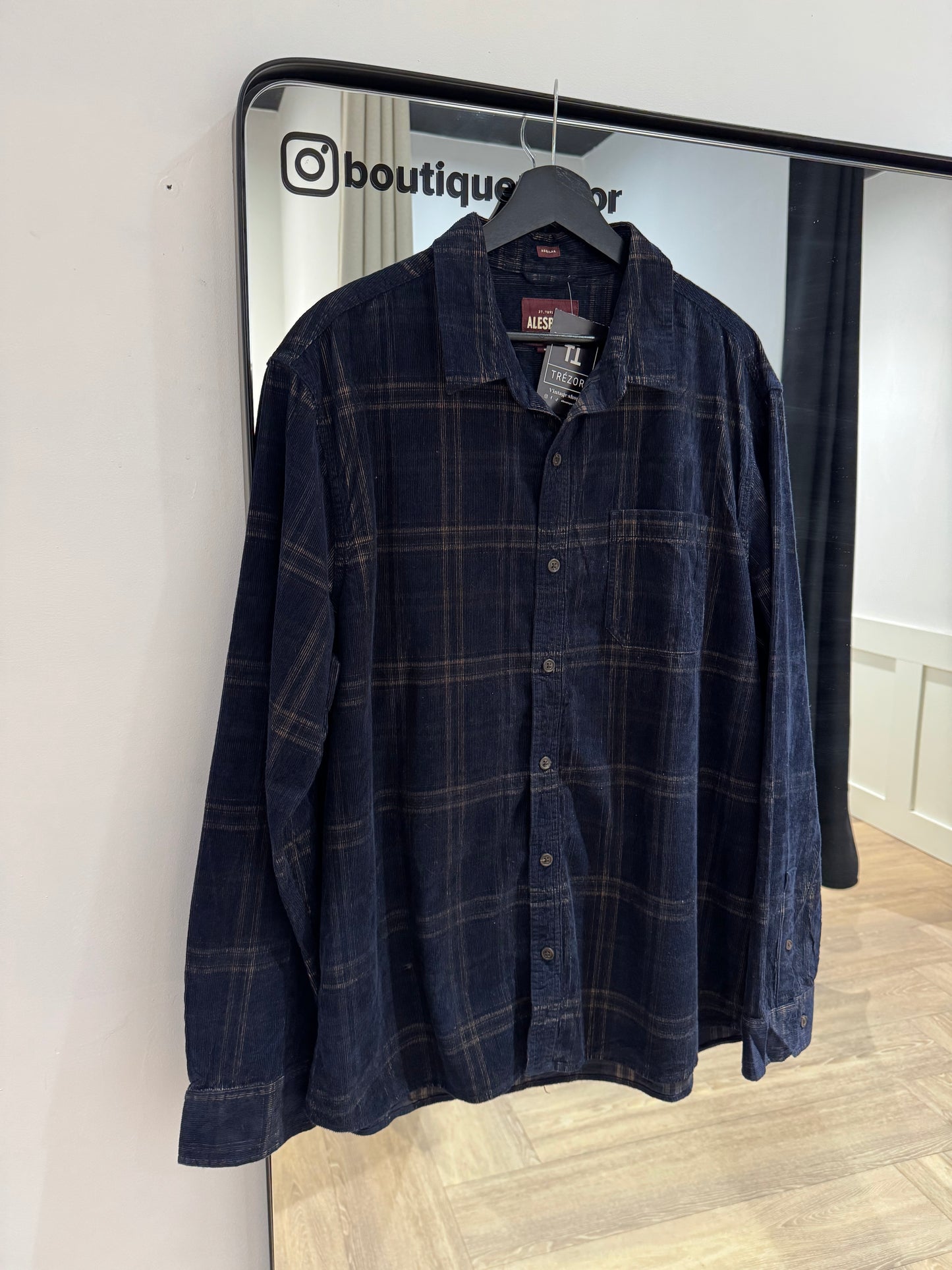 Chemise à carreaux XL