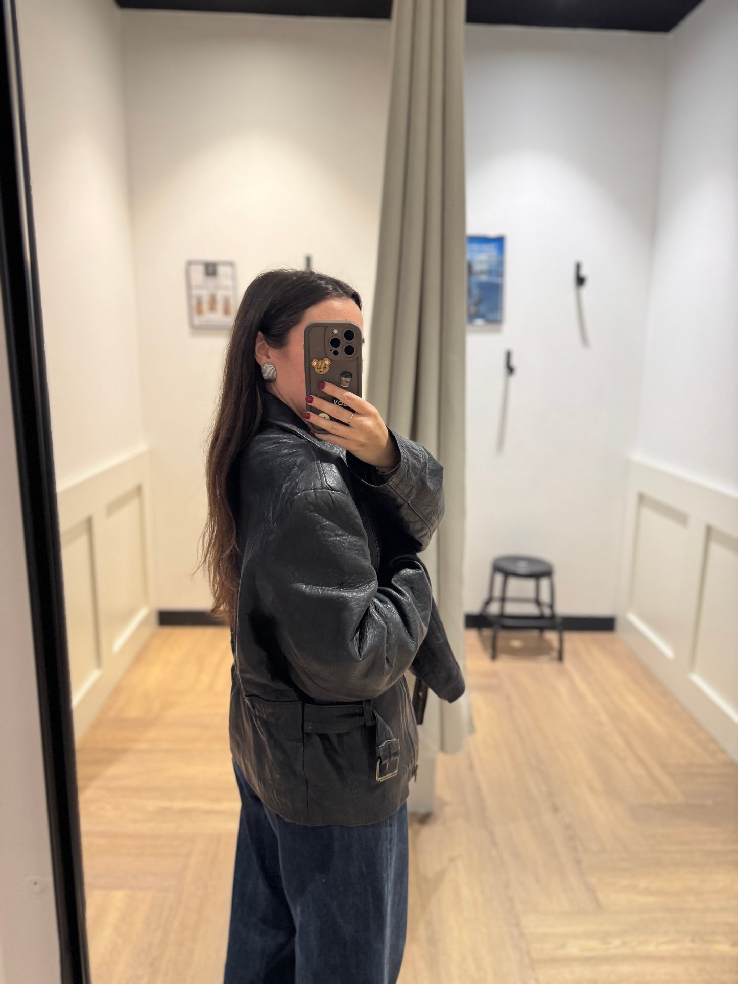 Perfecto noir en cuir M