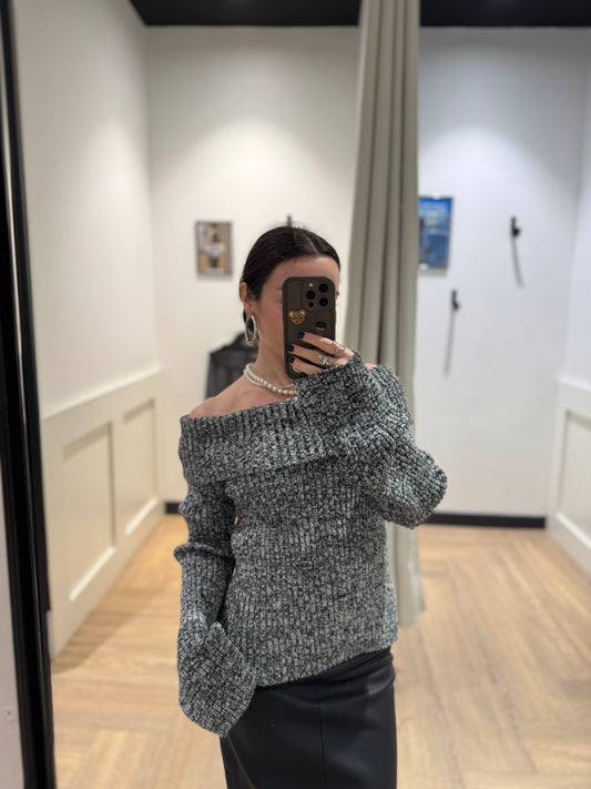 Pull d’hiver vintage S