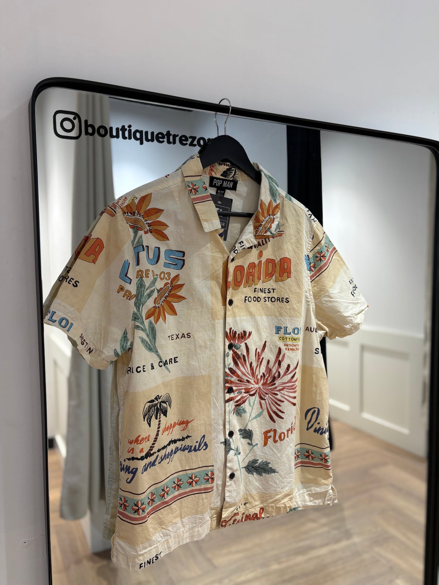 Chemise d’été homme hawaïenne M