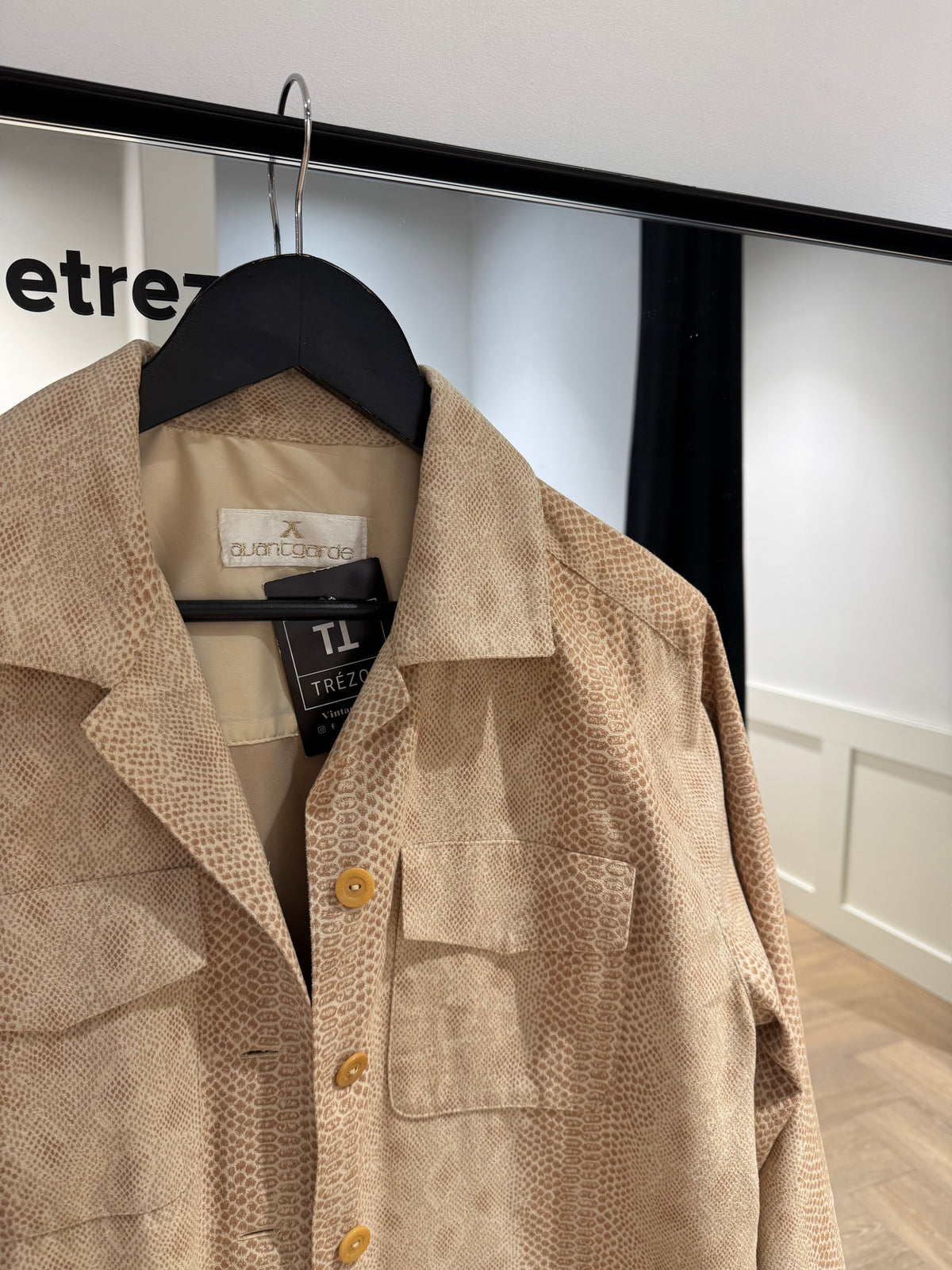 Veste vintage python M