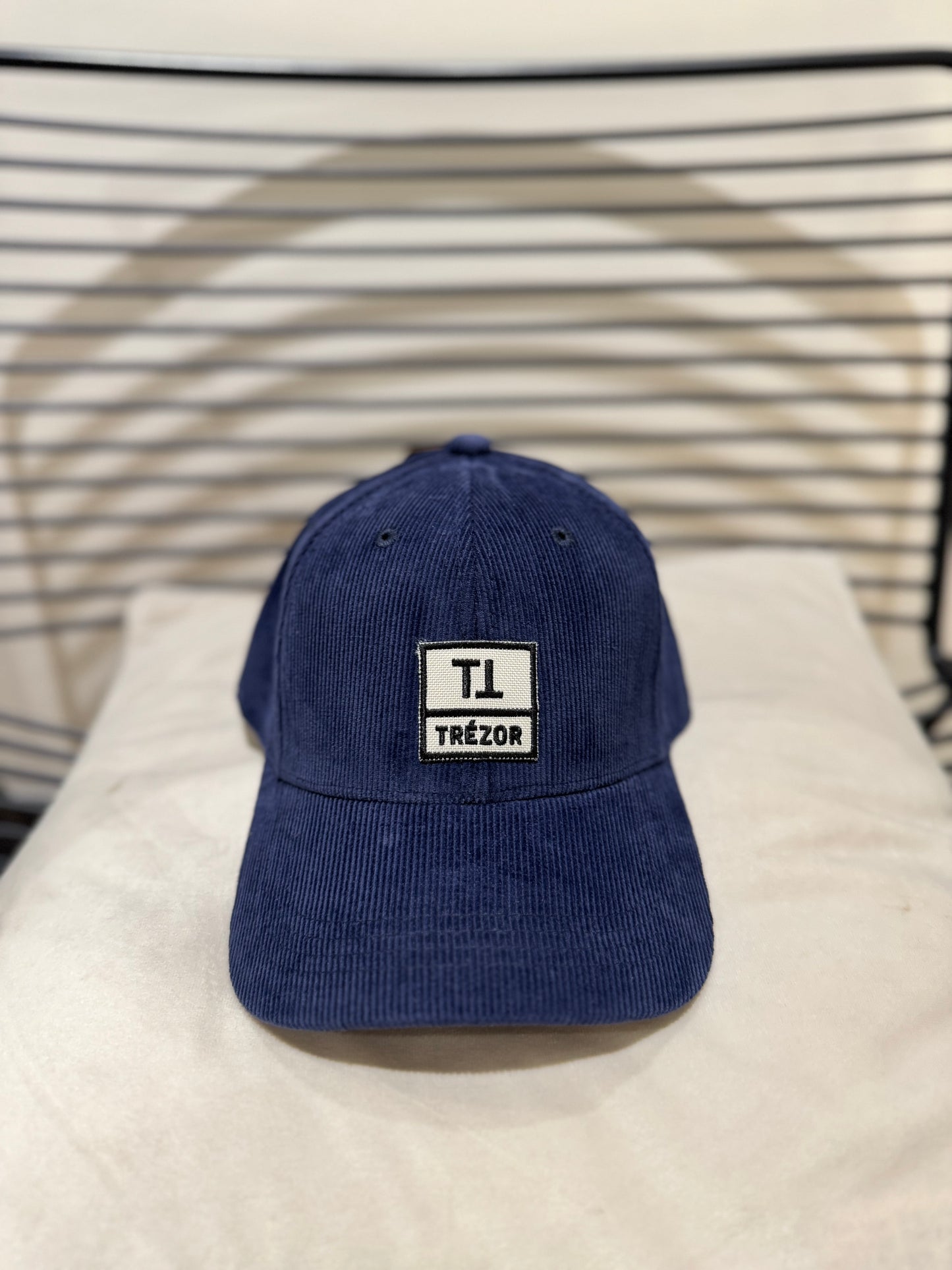Casquette en velours Trézor