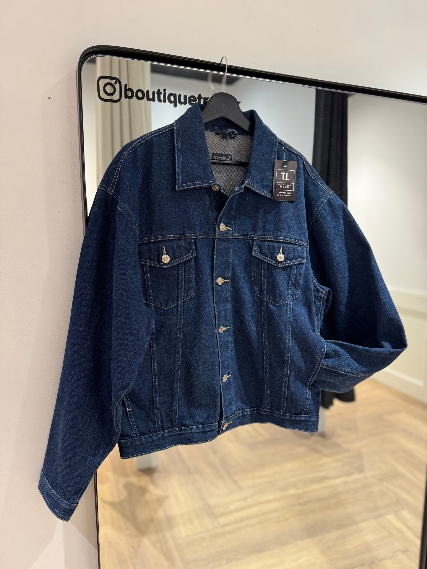 Veste en jean vintage L