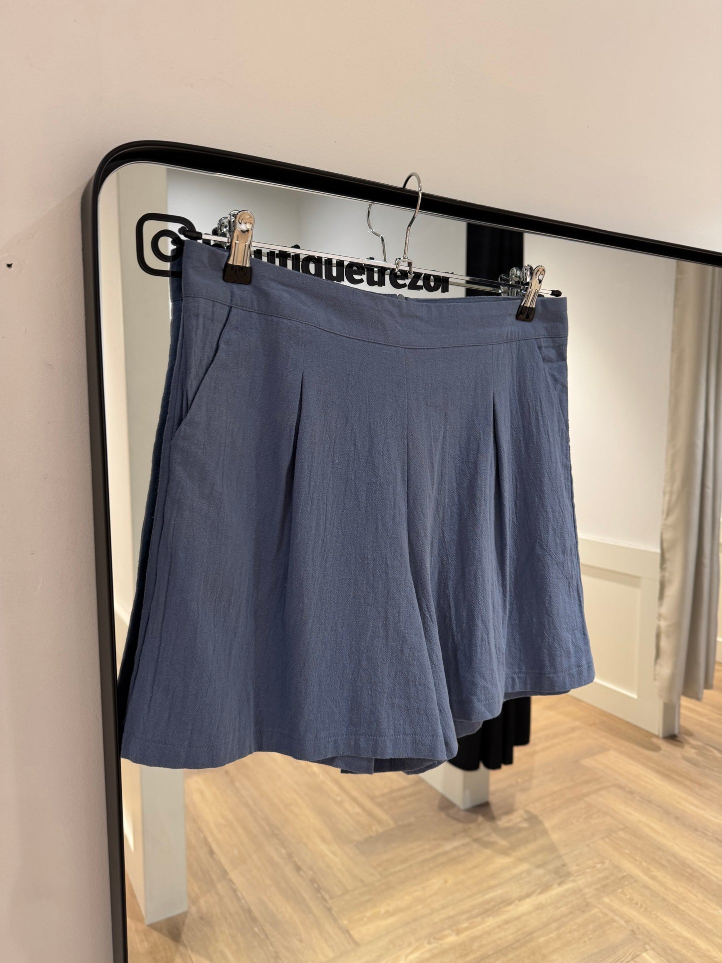 Ensemble vintage crop top et short L