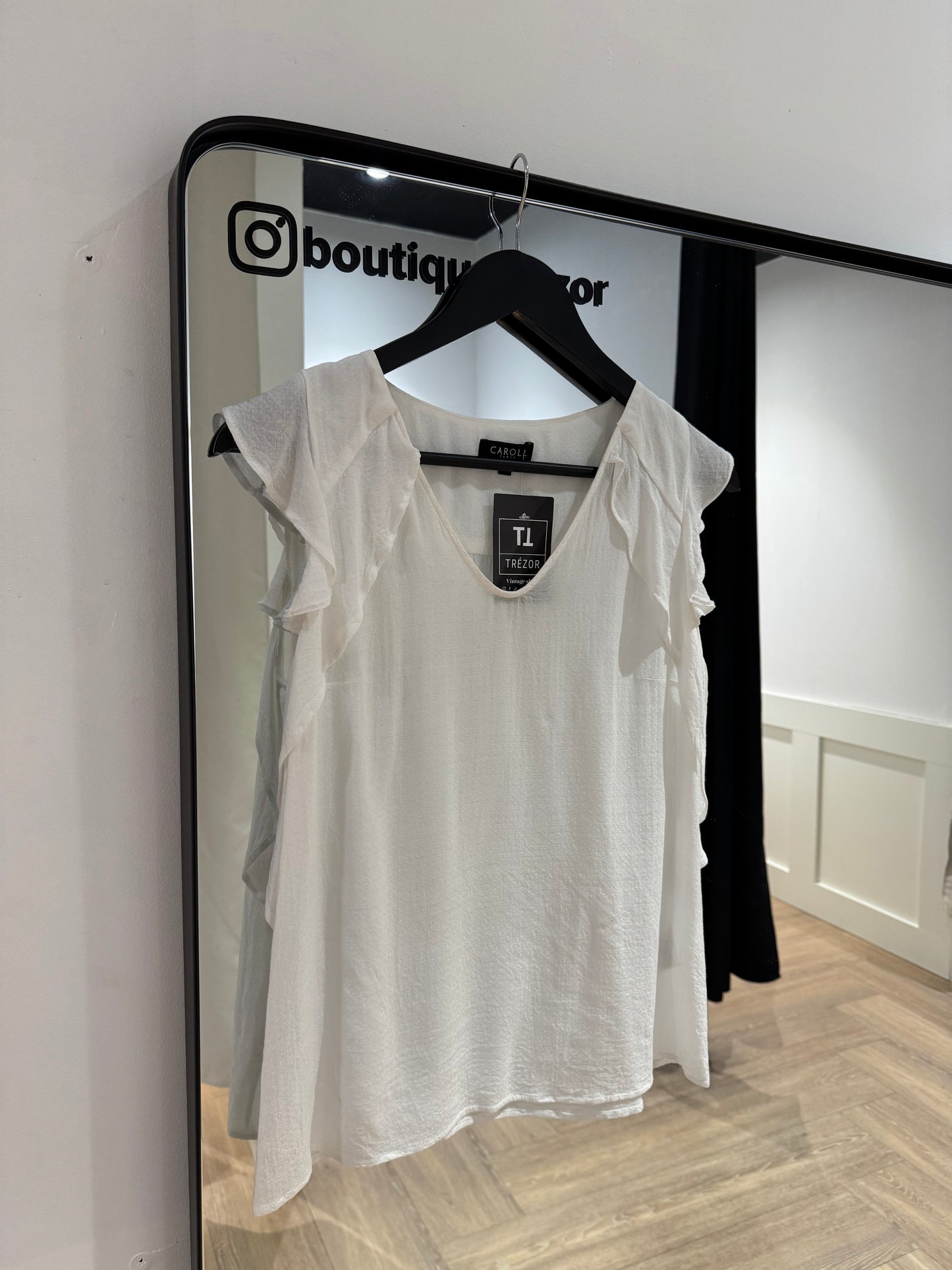 Blouse blanche Caroll M
