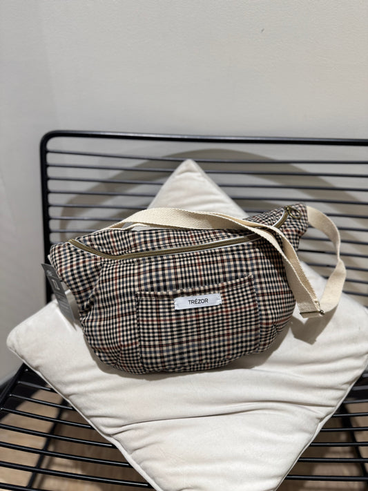 Sac banane grand modèle upcyclé fait main