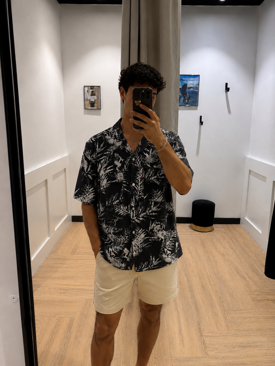 Chemise Levis d’été à motifs S