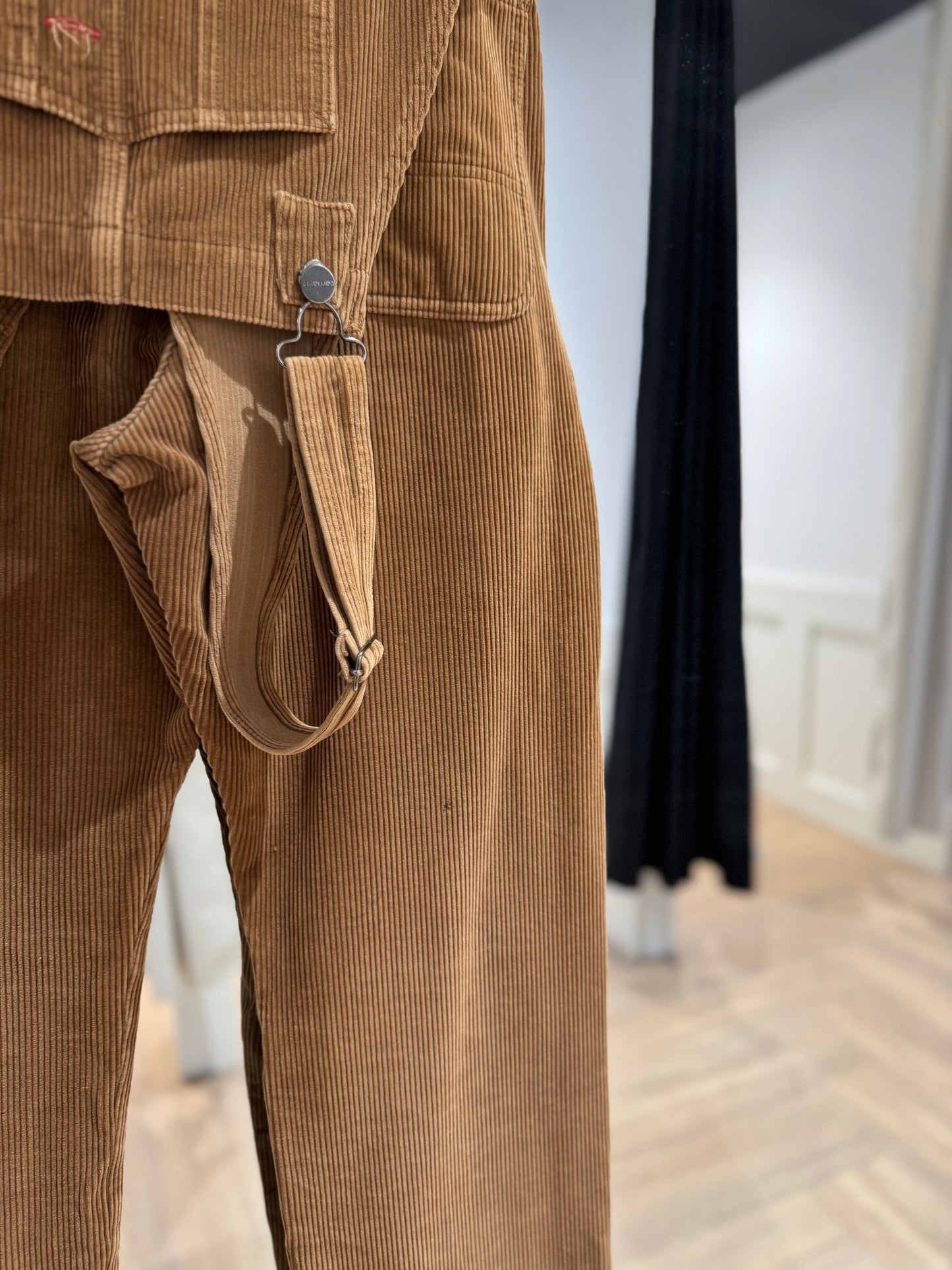 Salopette Carhartt en velours côtelé XS