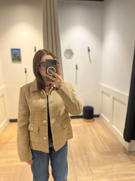 Blazer tweed beige L/XL