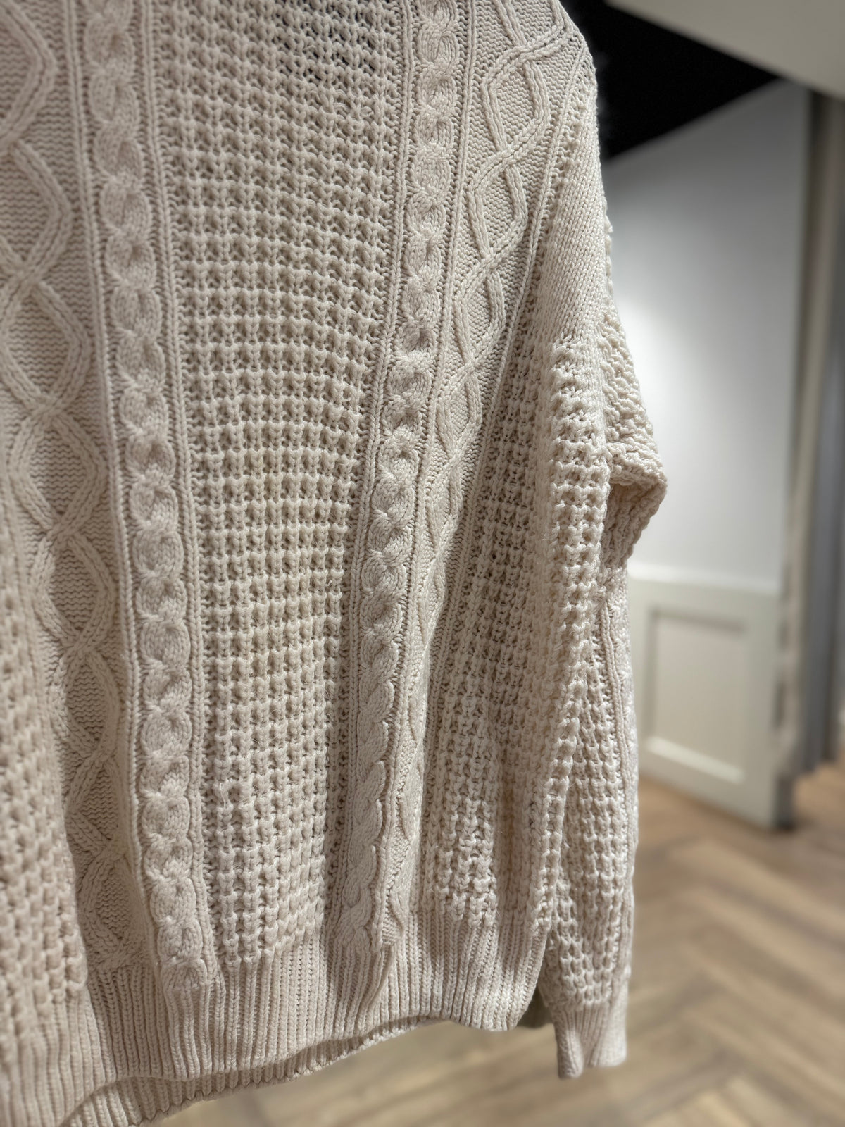 Pull vintage torsadé M