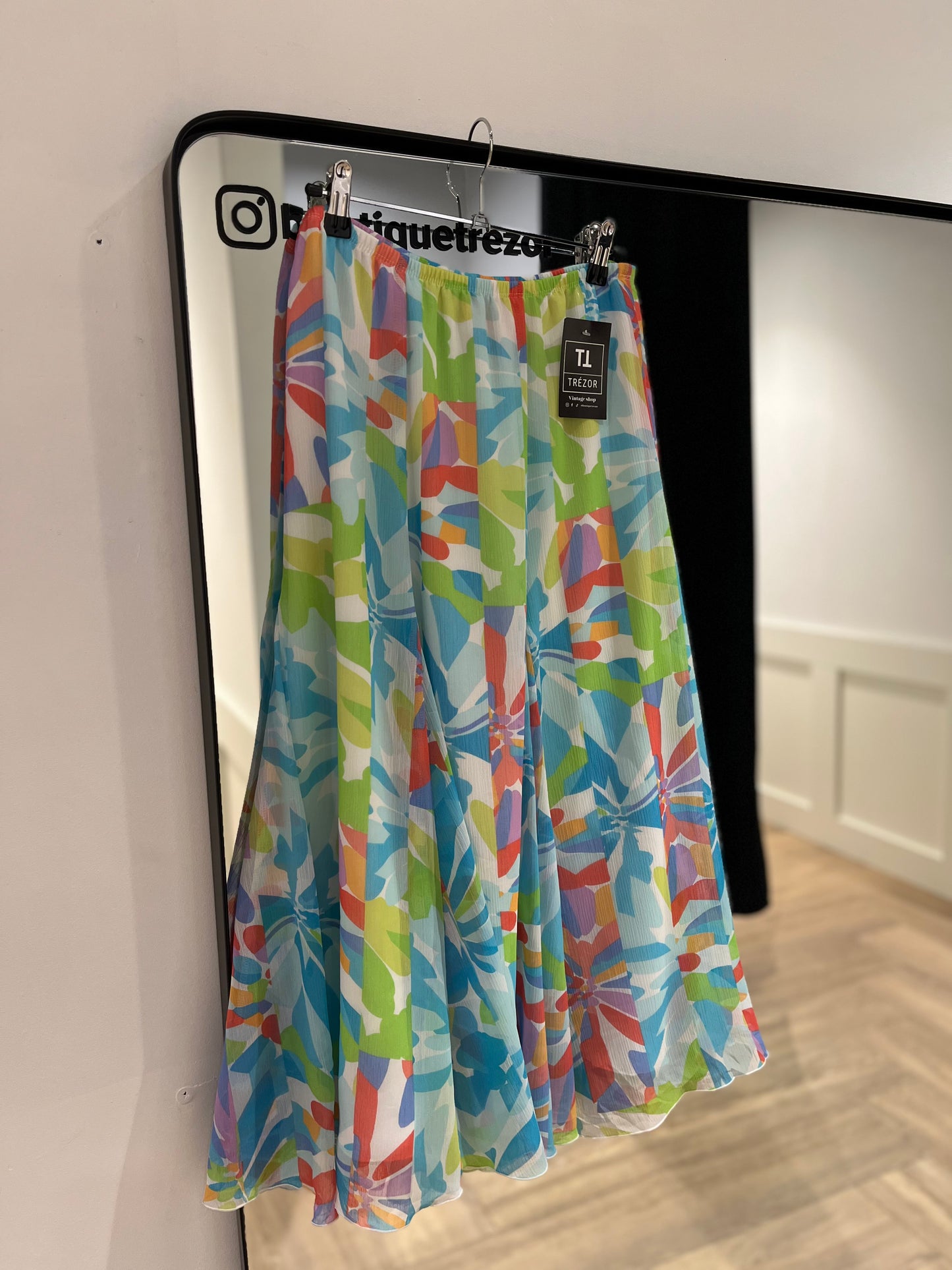 Jupe à motifs colorés 36