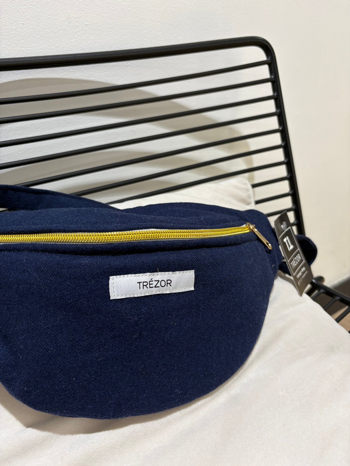 Sac banane bleu marine