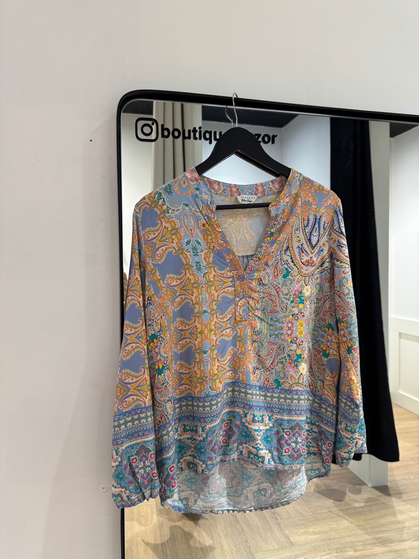 Blouse légère à motifs L