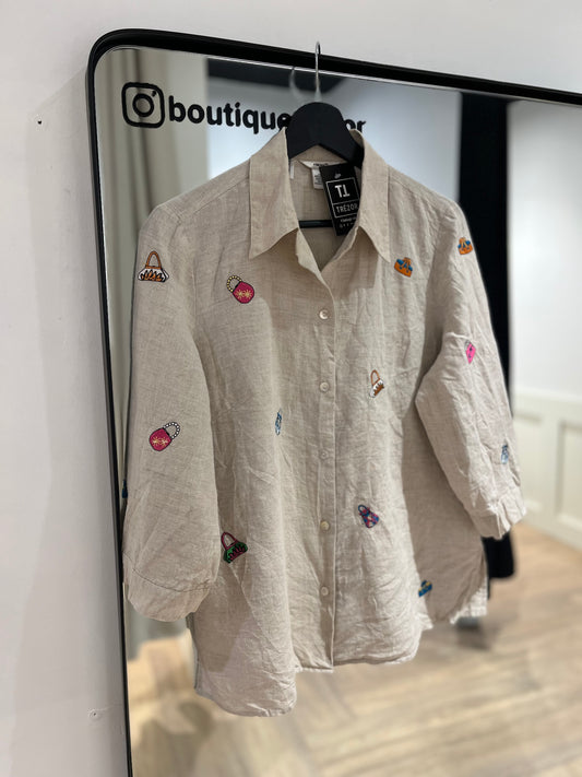 Blouse en lin M