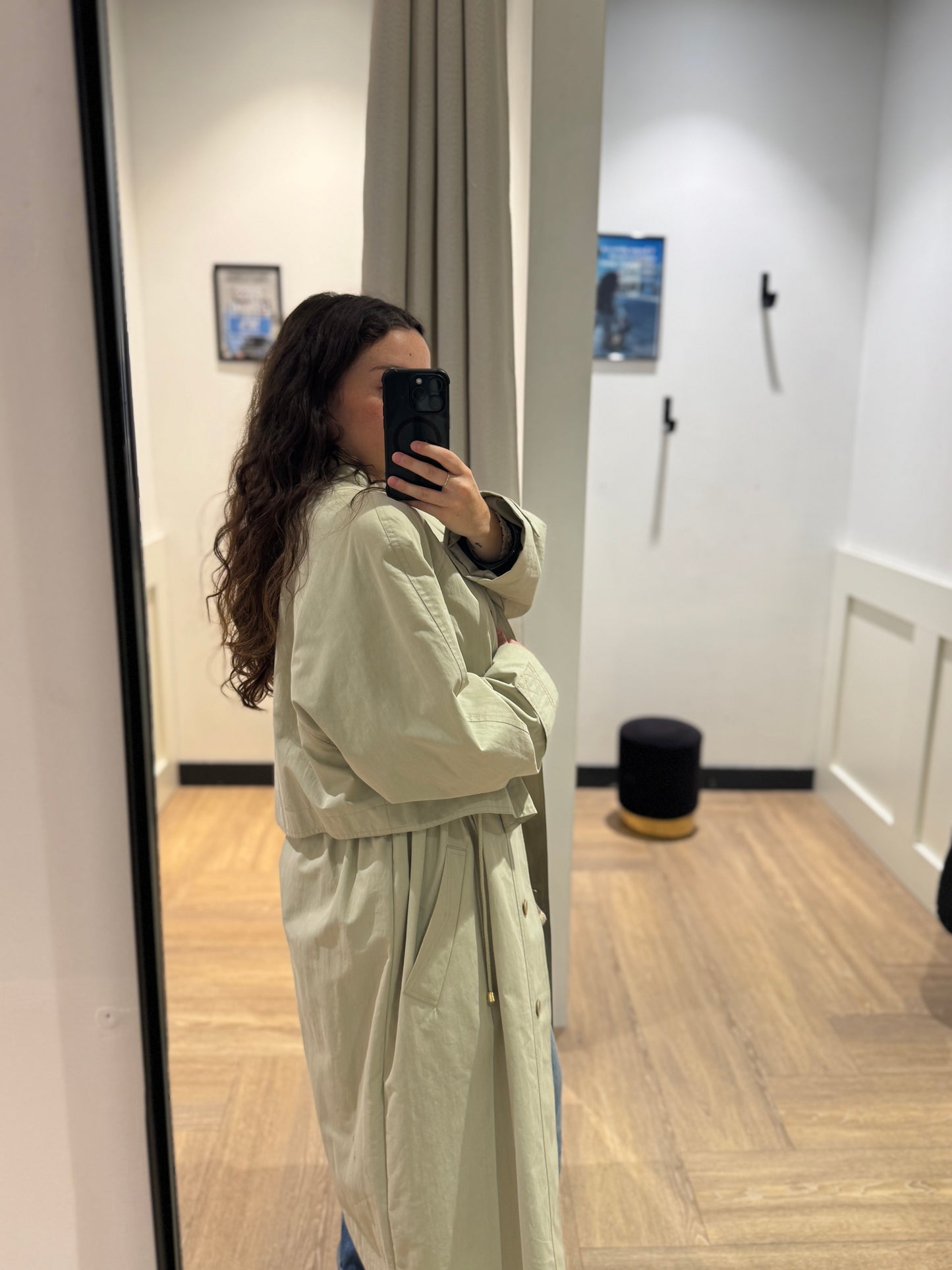 Trench vintage beige M