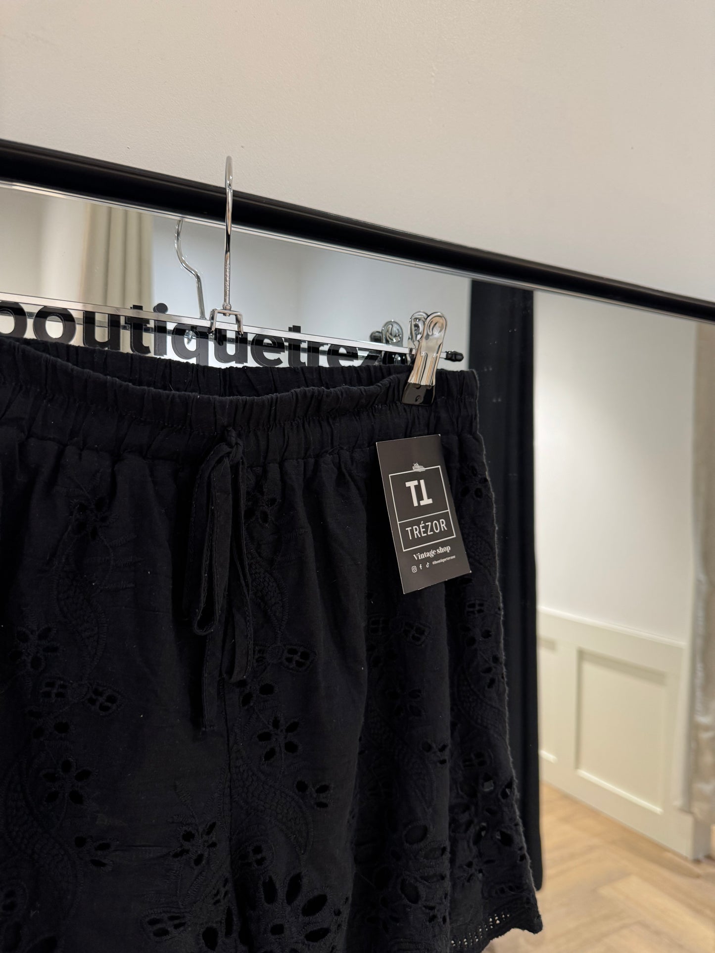 Short noir d’été XS/S
